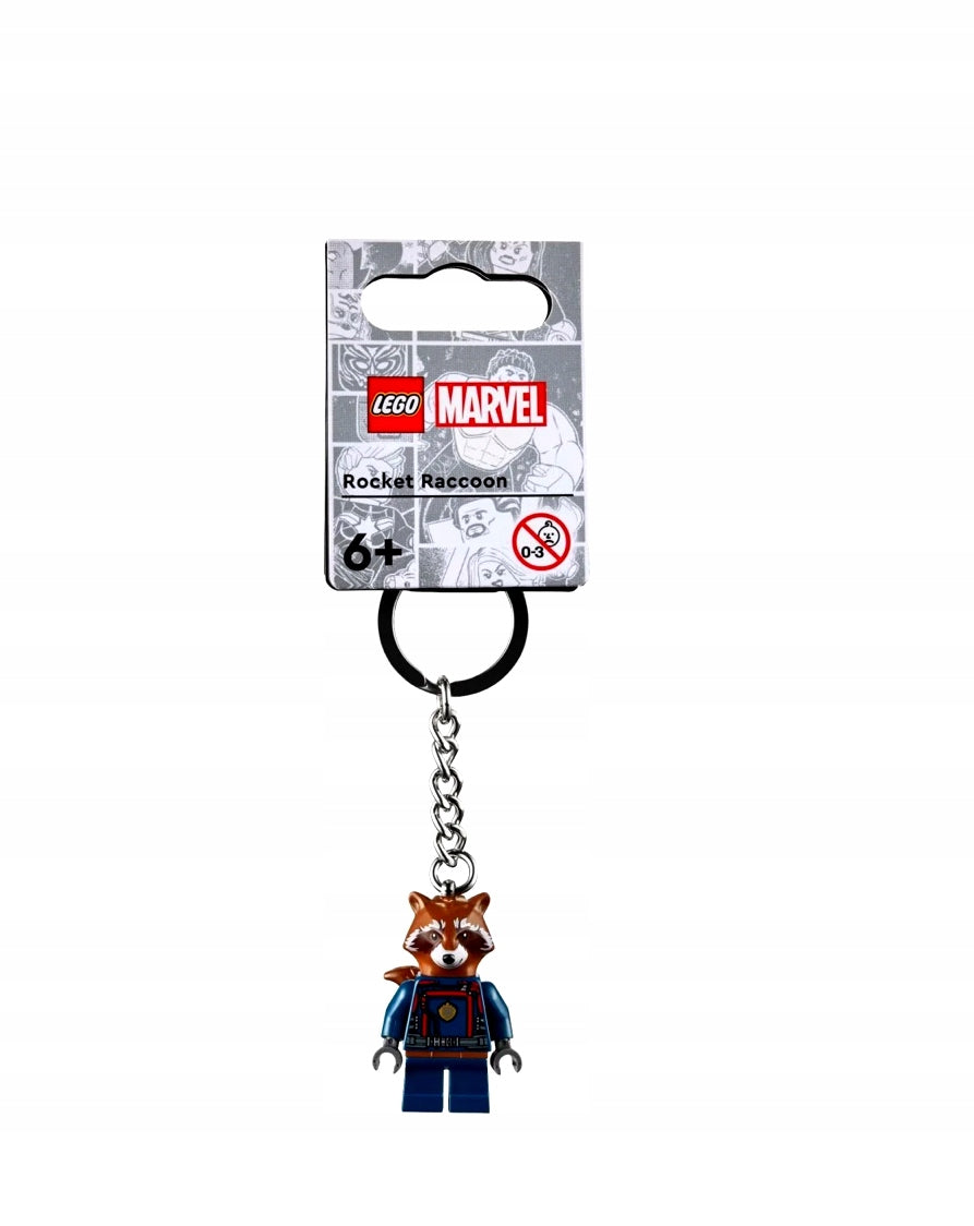 LEGO Marvel 854296 Přívěsek na klíče - Rocket Raccoon Brand LEGO