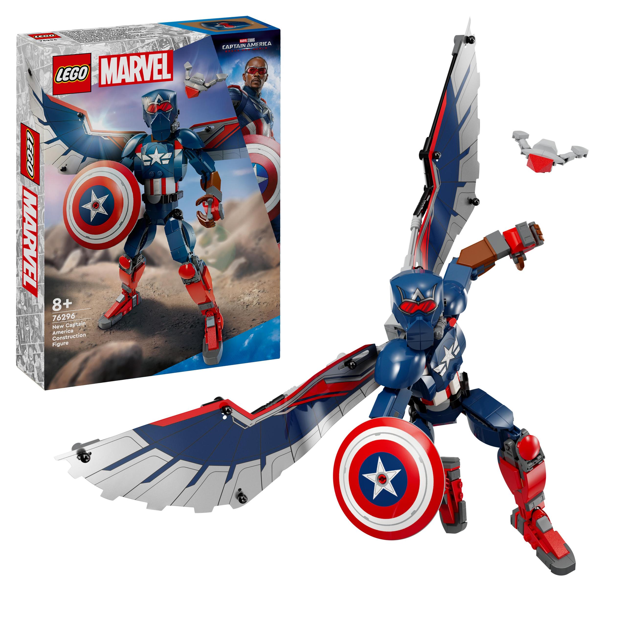 LEGO Marvel Super Heroes 76296 New Captain America Figurine