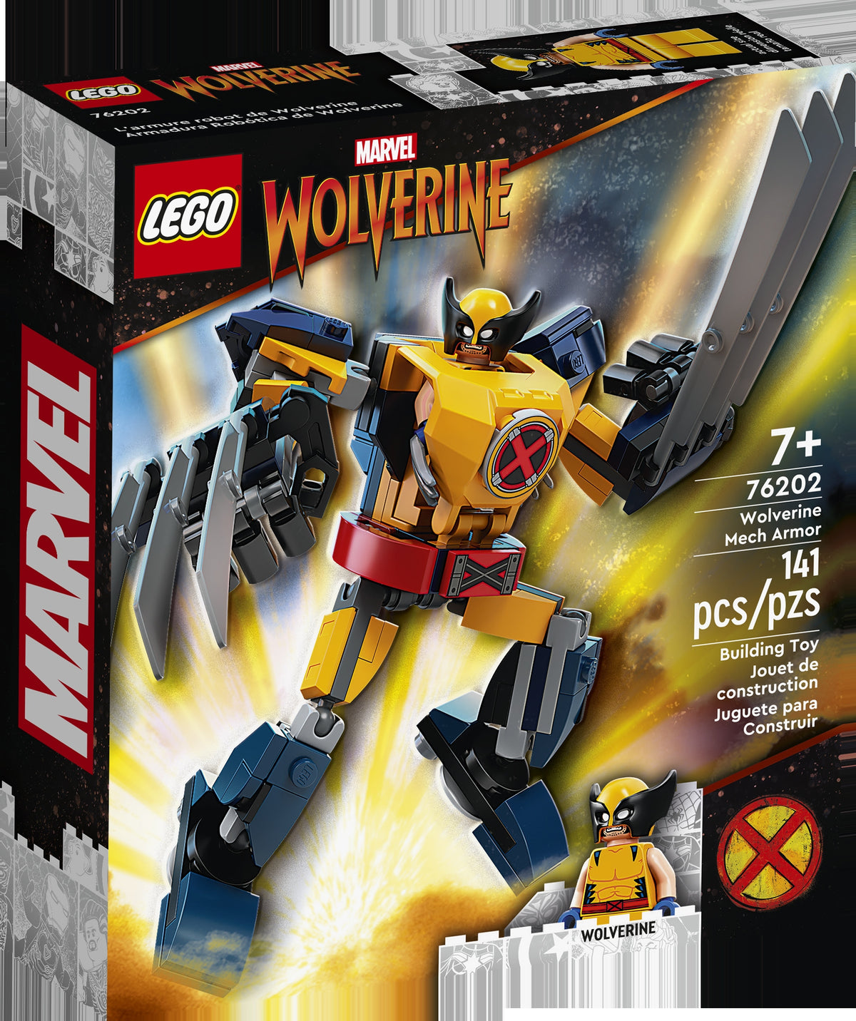 LEGO Marvel Wolverine Mechanical Armor 76202