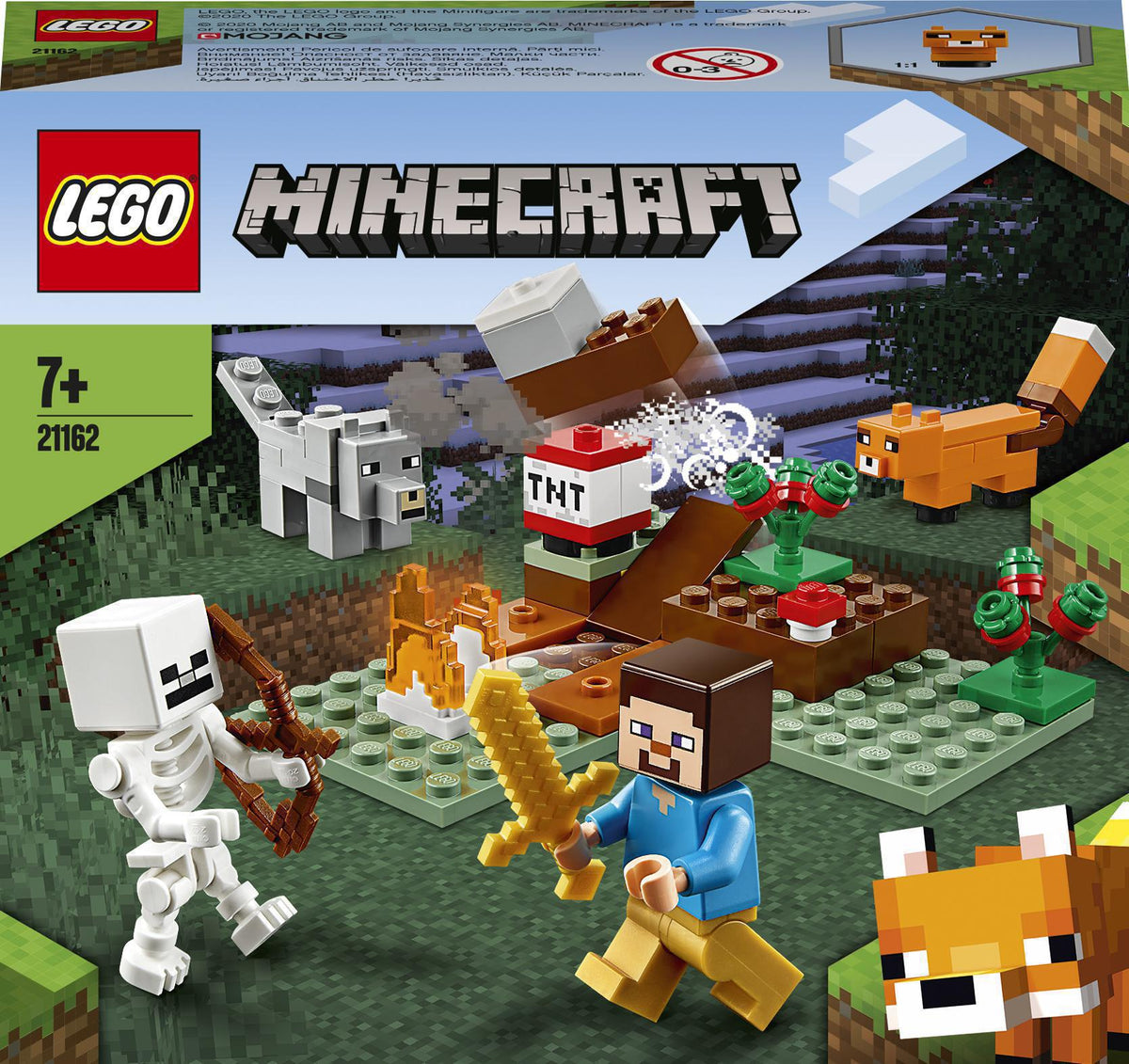 LEGO Minecraft 21162 Adventure in Taiga