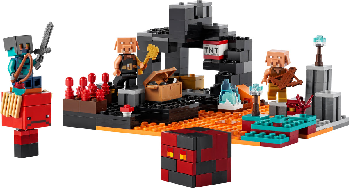 LEGO Minecraft 21185 The Nether Bastion Product number 21185