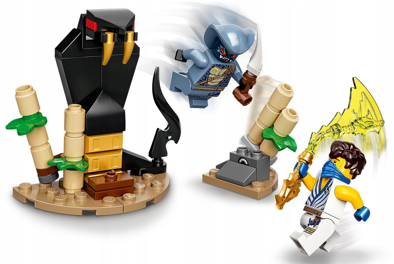 LEGO NINJAGO 71732 COMBAT SET JAY VS. SNAKE Gender boys girls
