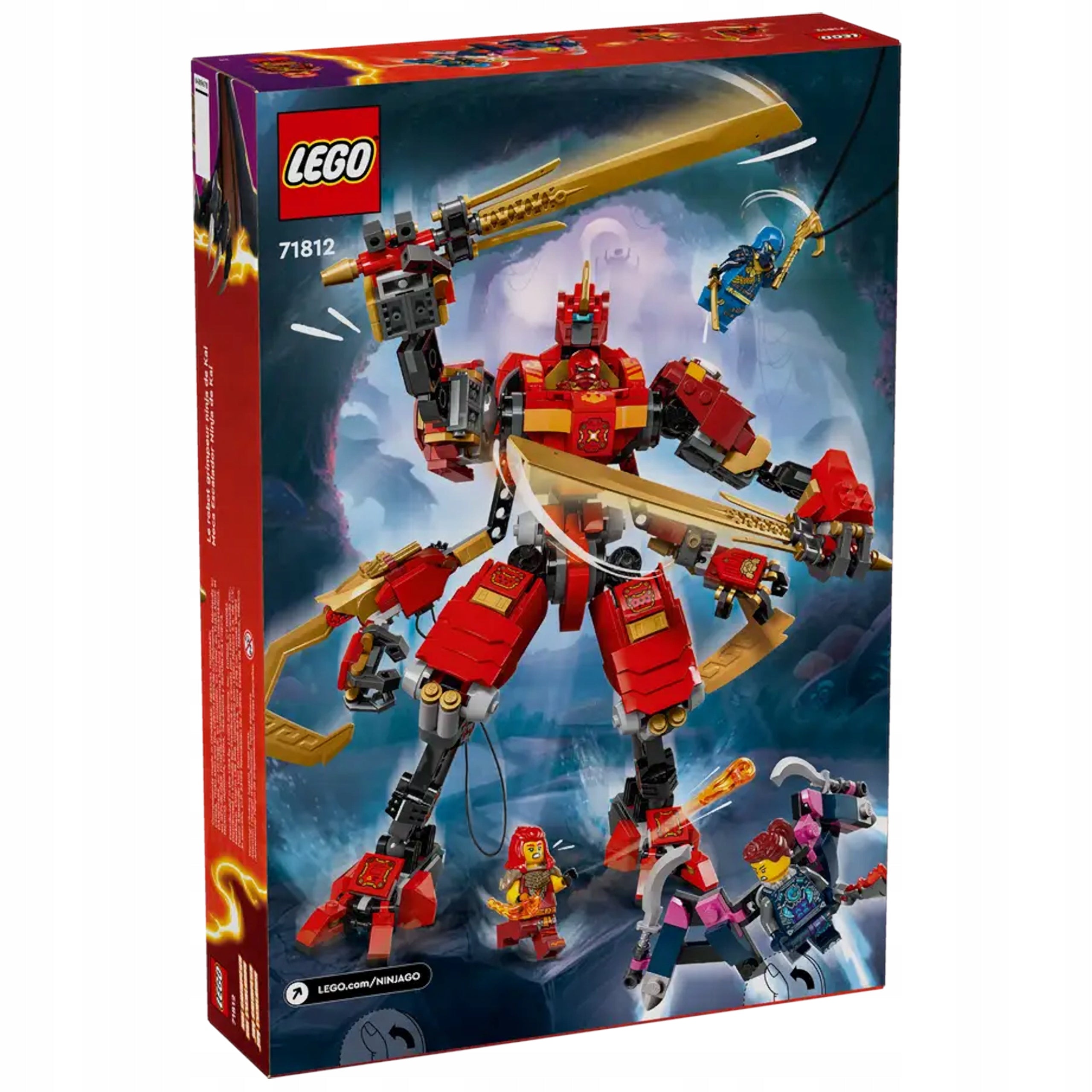 LEGO NINJAGO 71812 CLIMBING MOSS NINJA KAIA Packaging status original