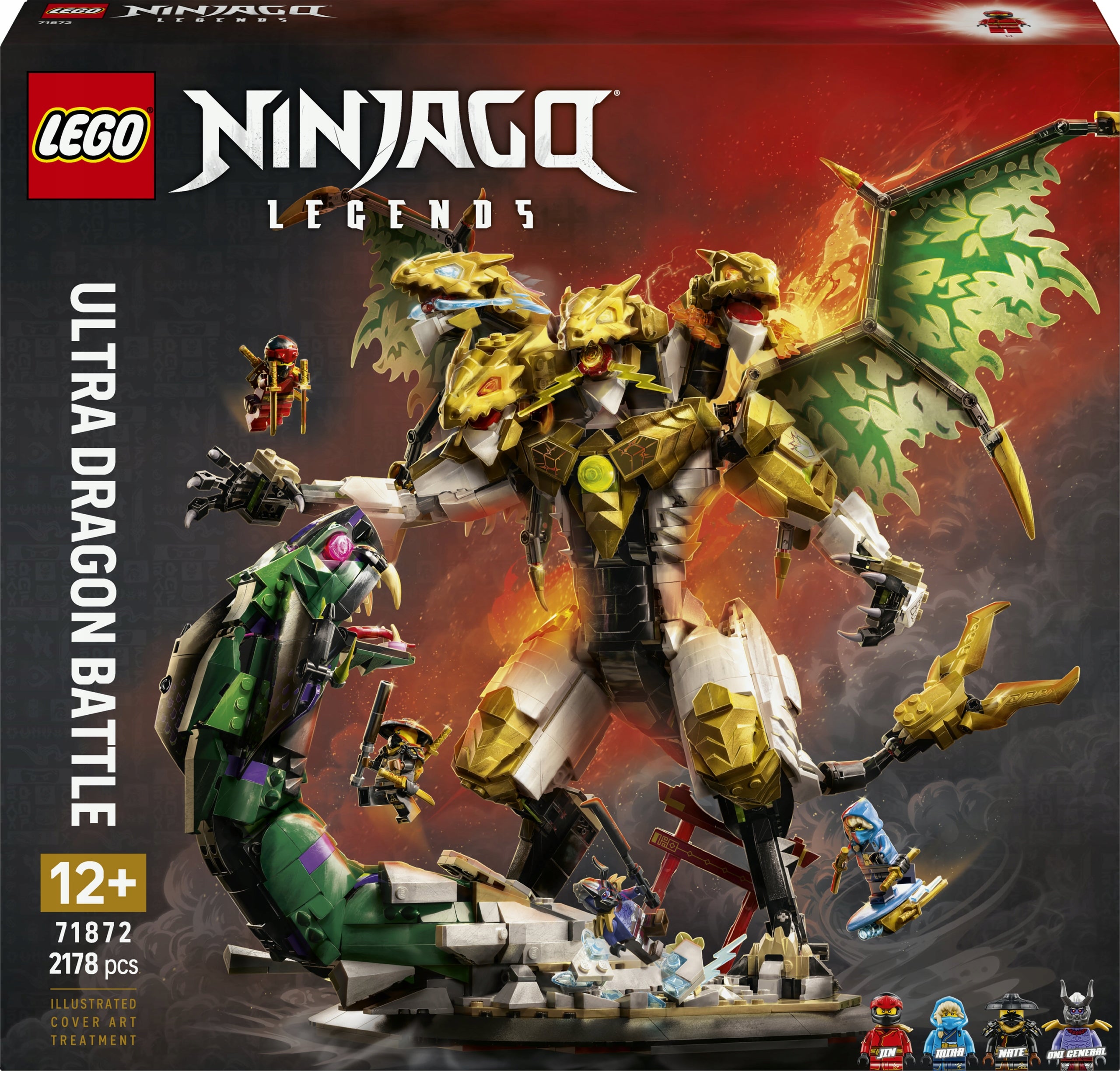 LEGO NINJAGO Battle against the ultradragon 71872