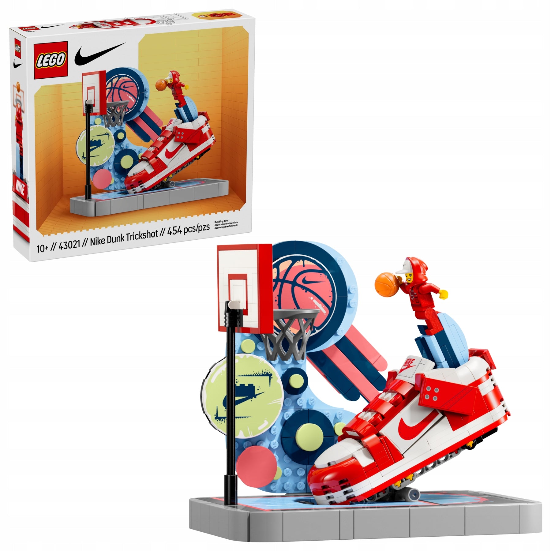 LEGO Nike Dunk Trickshot 43021, 454 elements, 10+