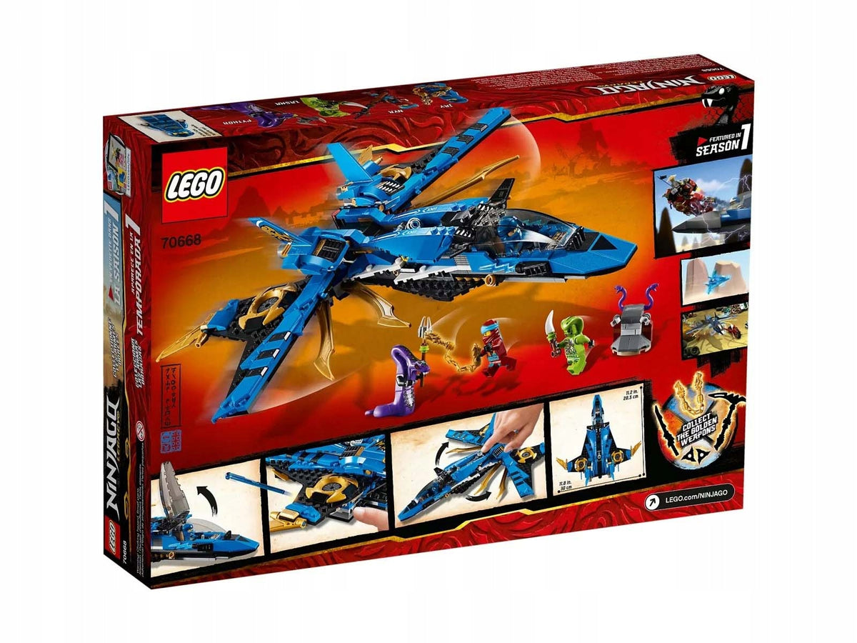 LEGO Ninjago 70668 - Jay's Storm Fighter Packaging status original