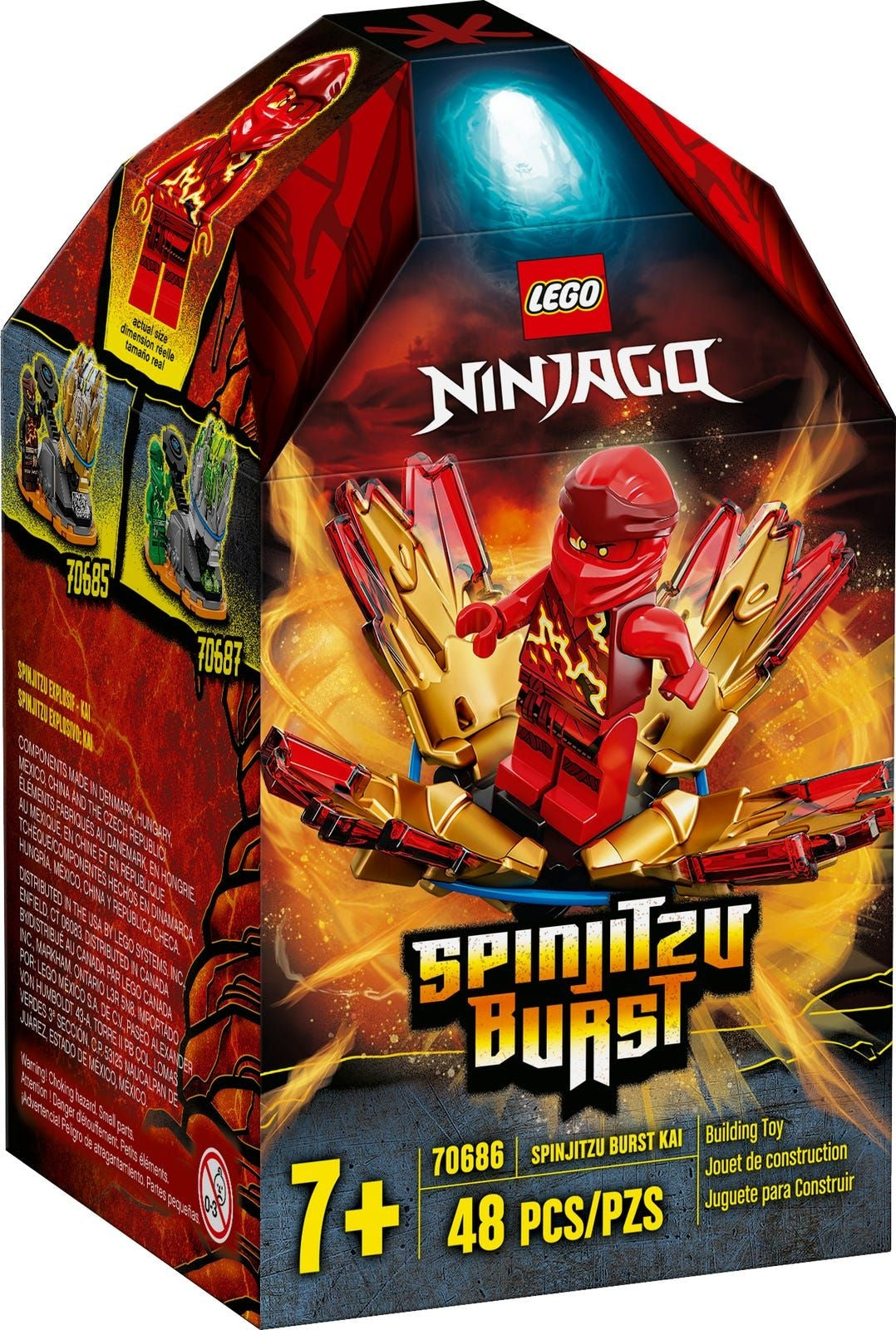 LEGO Ninjago - 70686 Spinjitzu explosion - Kai - New
