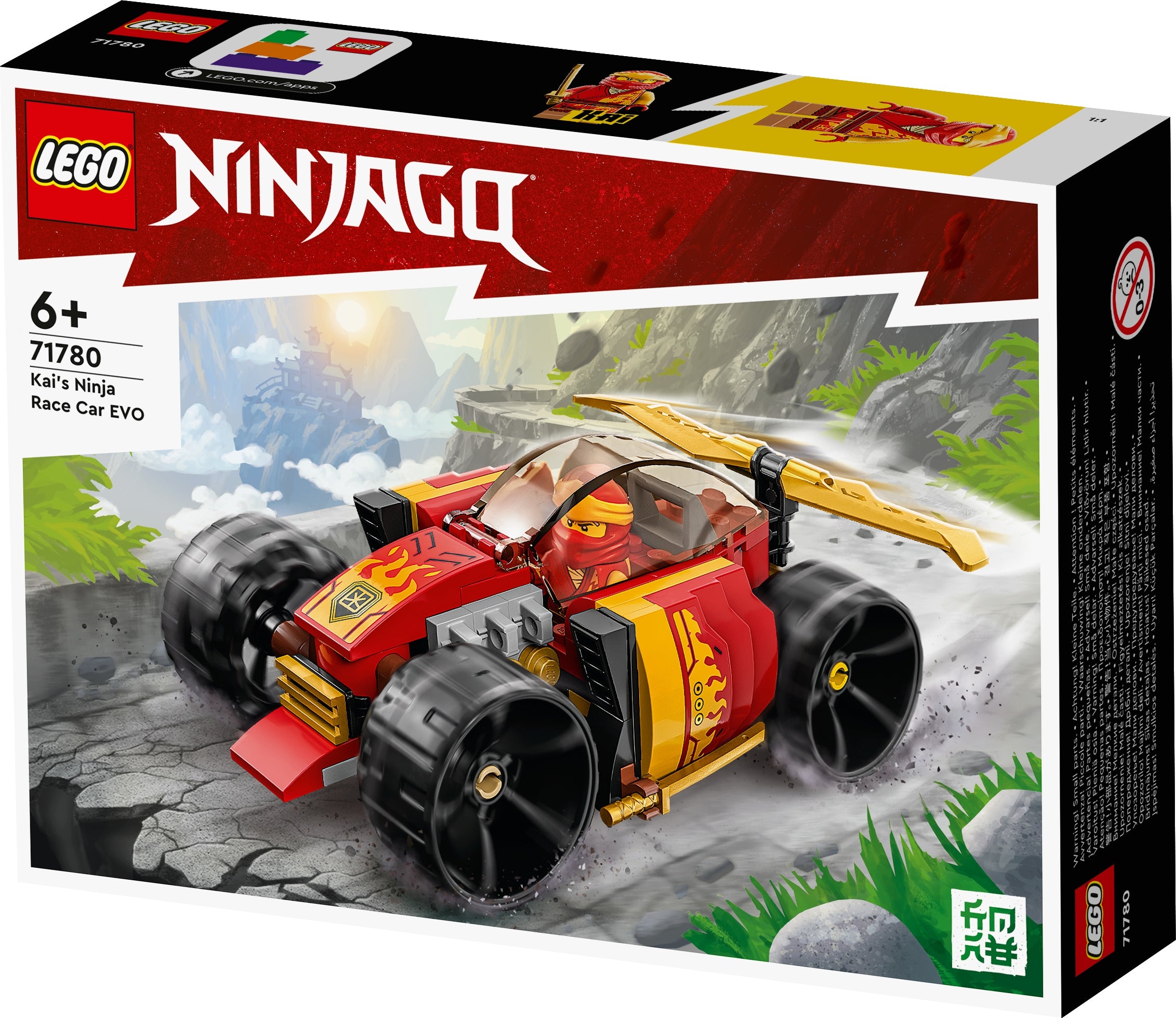 LEGO Ninjago 71780 Kai's Ninja Racer EVO Brand LEGO