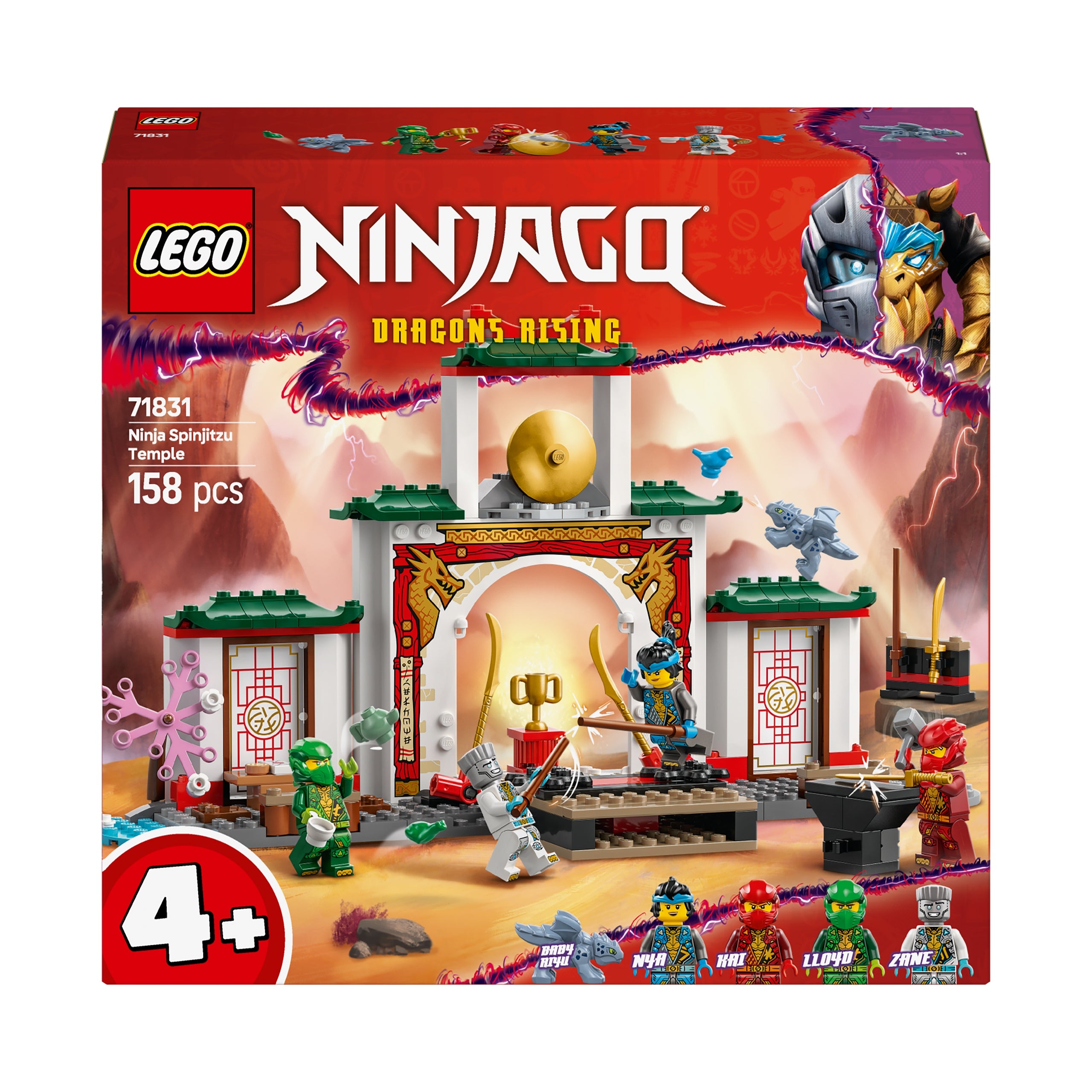 LEGO Ninjago 71831 Temple of Spinjitzu ninja Product number 71831