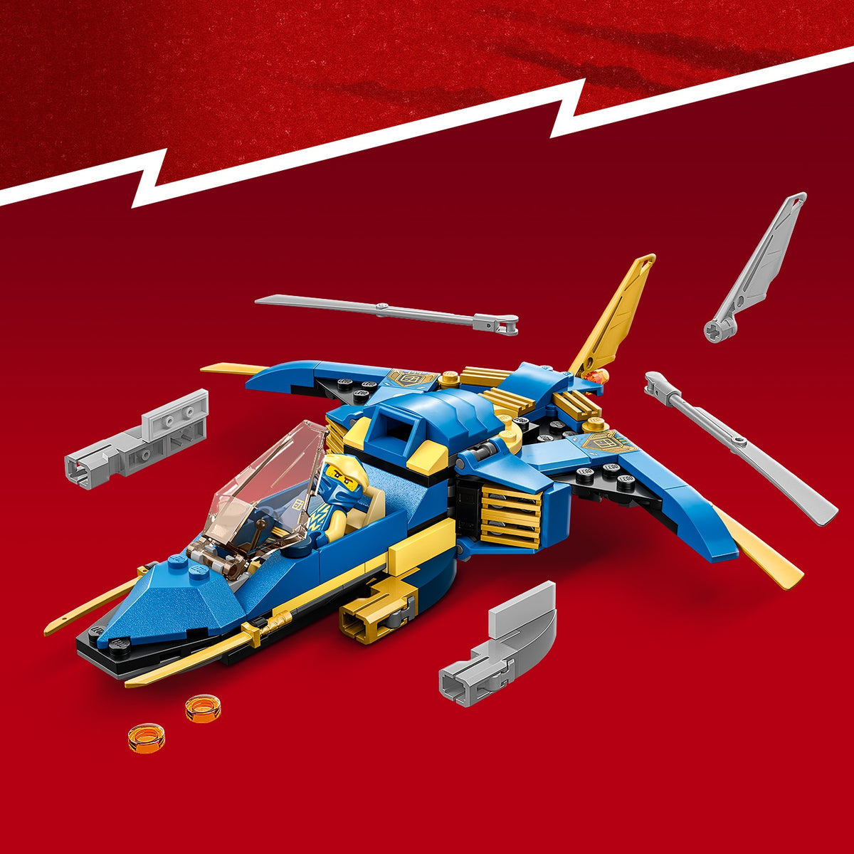 LEGO Ninjago Jay EVO 71784 Supersonic Jet