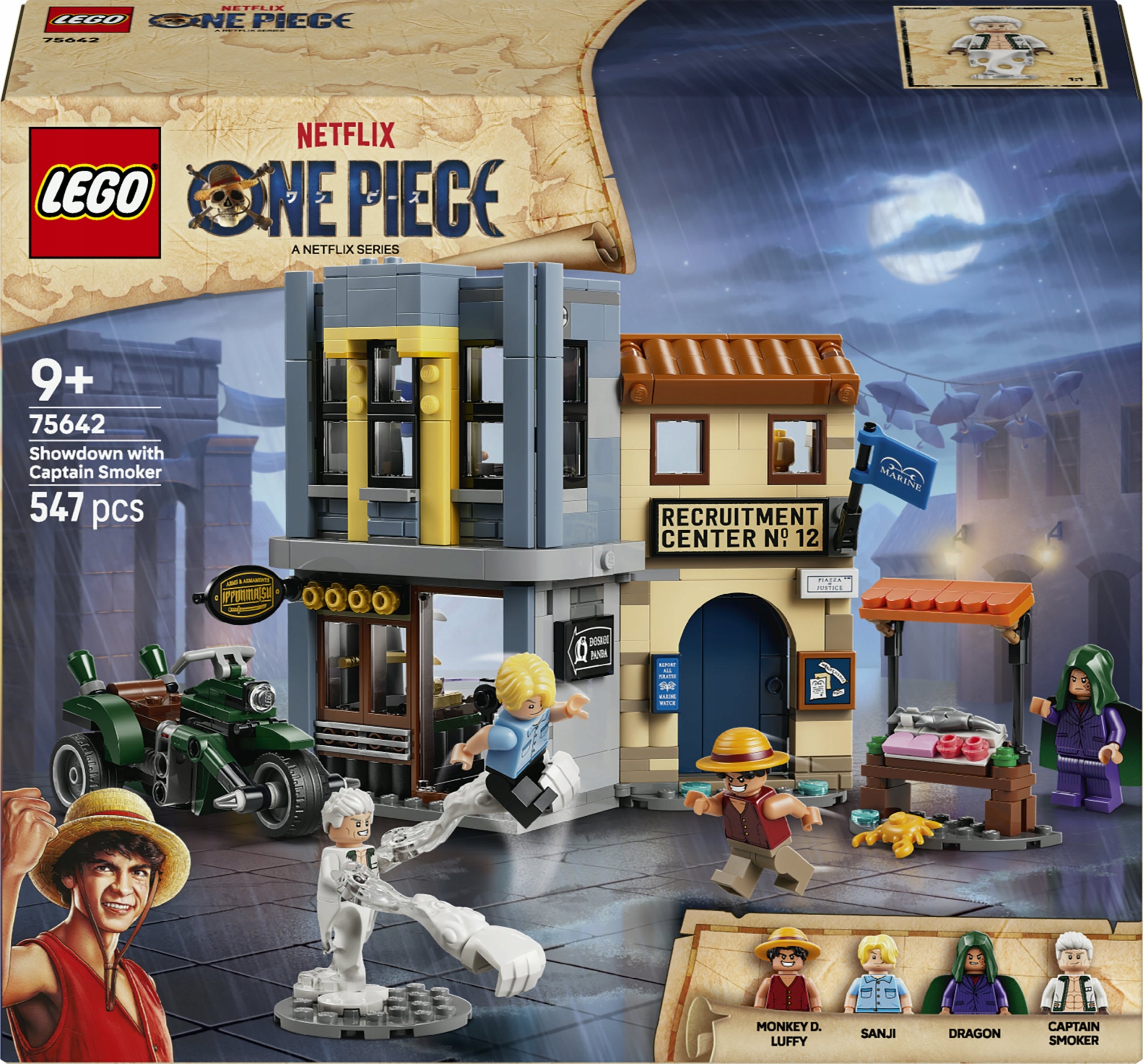 LEGO ONE PIECE Clash with Captain Smoker 75642