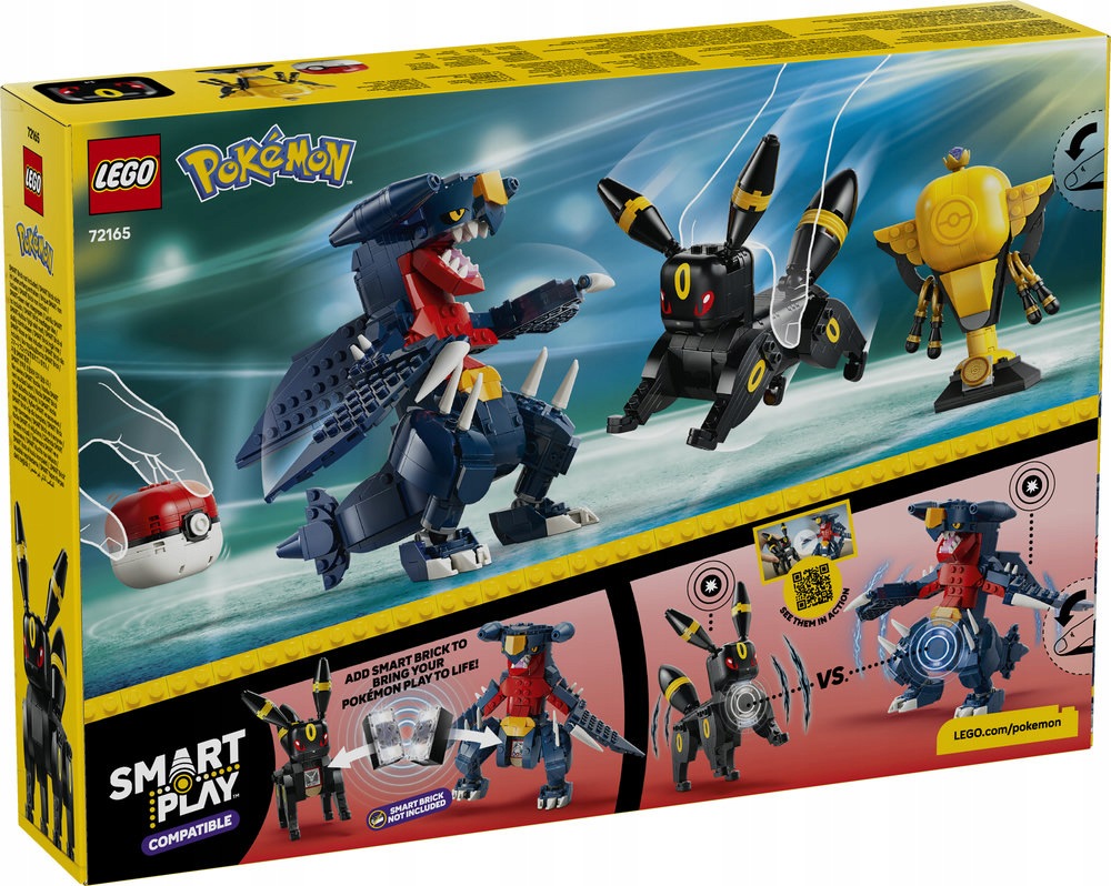 LEGO Pokemon 72165 SMART Play: Umbreon vs. Garchomp - Championship Battle Brand LEGO