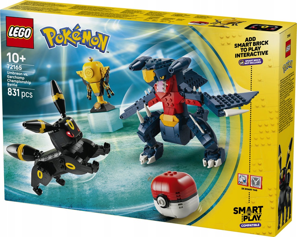 LEGO Pokemon 72165 SMART Play: Umbreon vs. Garchomp - Championship Battle