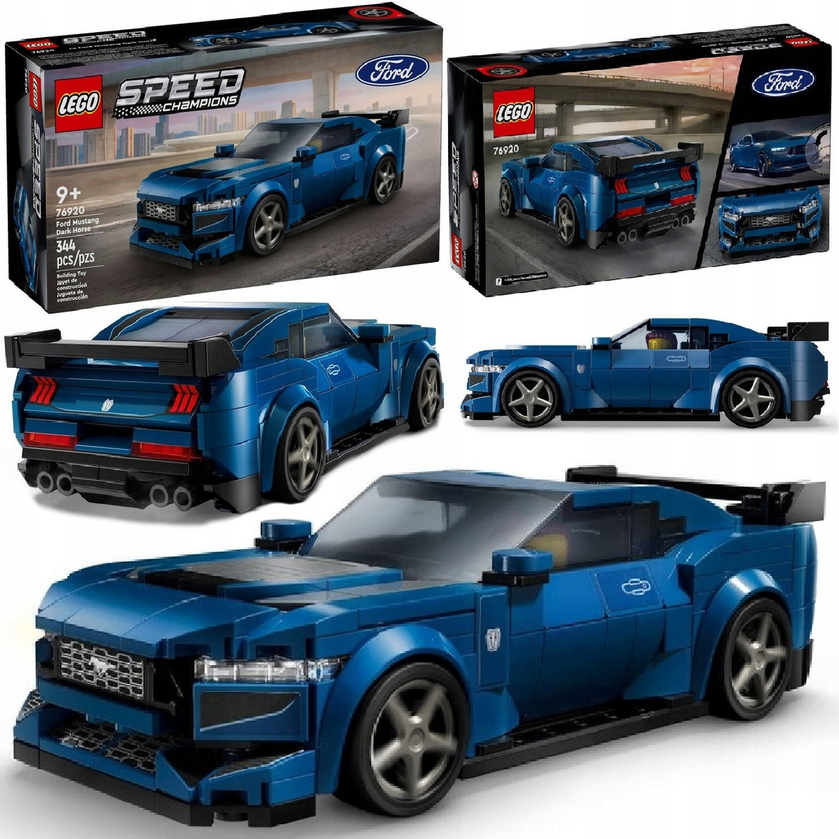 LEGO SPEED CHAMPIONS 76920 FORD MUSTANG DARK HORSE + PDF CATALOGUE