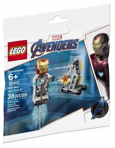 LEGO SUPER HEROES AVENGERS IRON MAN & DUM-E 30452 POLYBAG