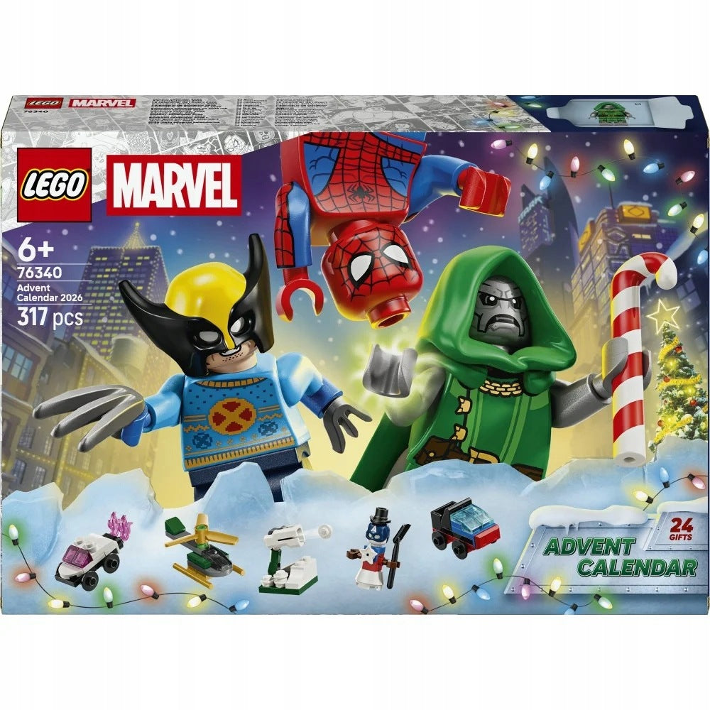 * LEGO SUPER HEROES Advent Calendar 2026 76340
