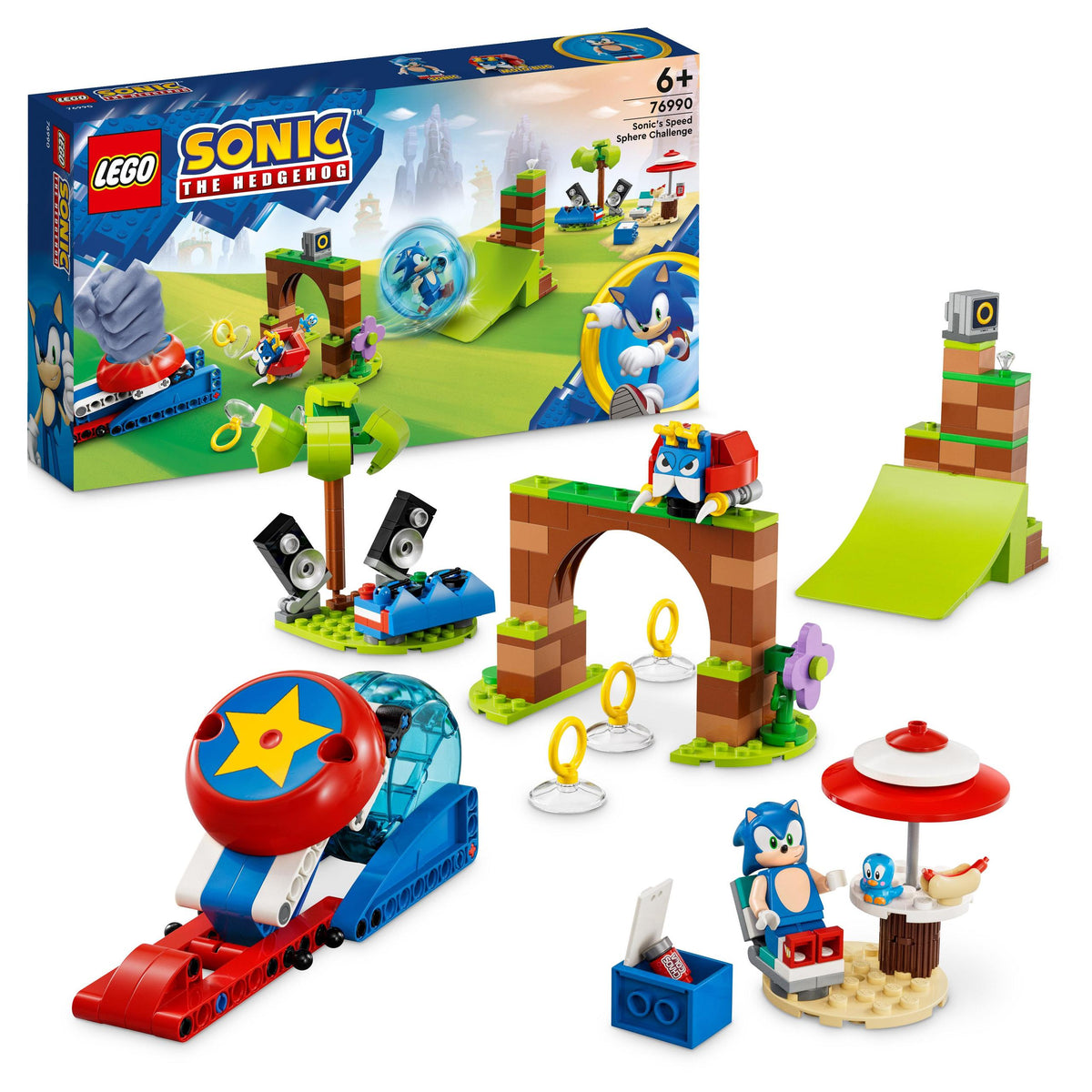 LEGO Sonic the Hedgehog 76990 Sonic's Speed Sphere Challenge