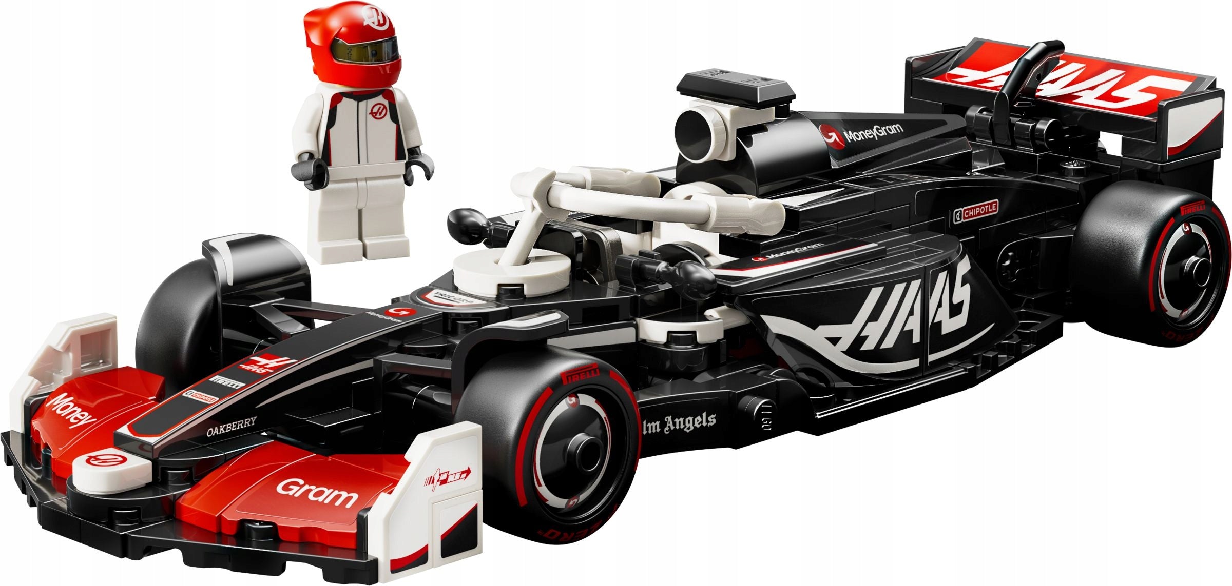 LEGO Speed ​​Champions 77250 MoneyGram Haas Team VF-24 F1 Car Packaging status original