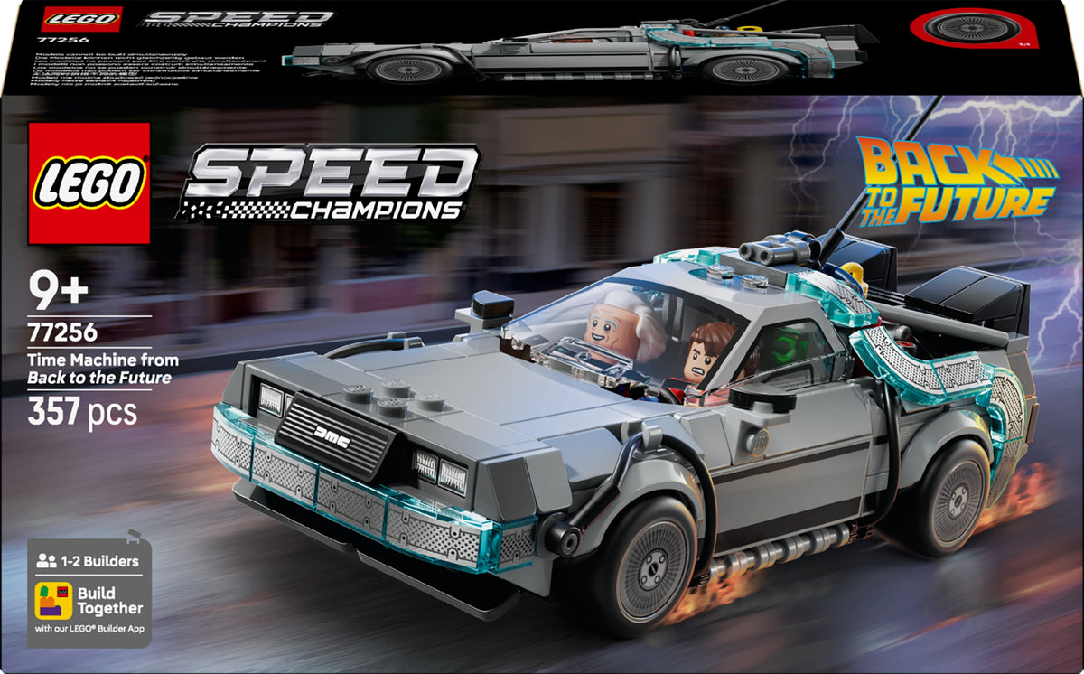 LEGO Speed Champions 77256 Back to the Future Time Machine, Building Blocks Product number 77256