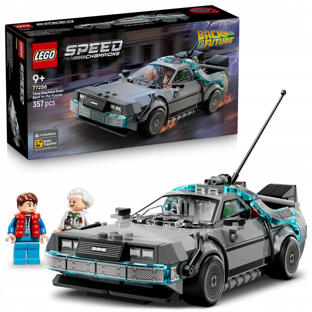 LEGO Speed Champions 77256 Back to the Future Time Machine, Building Blocks