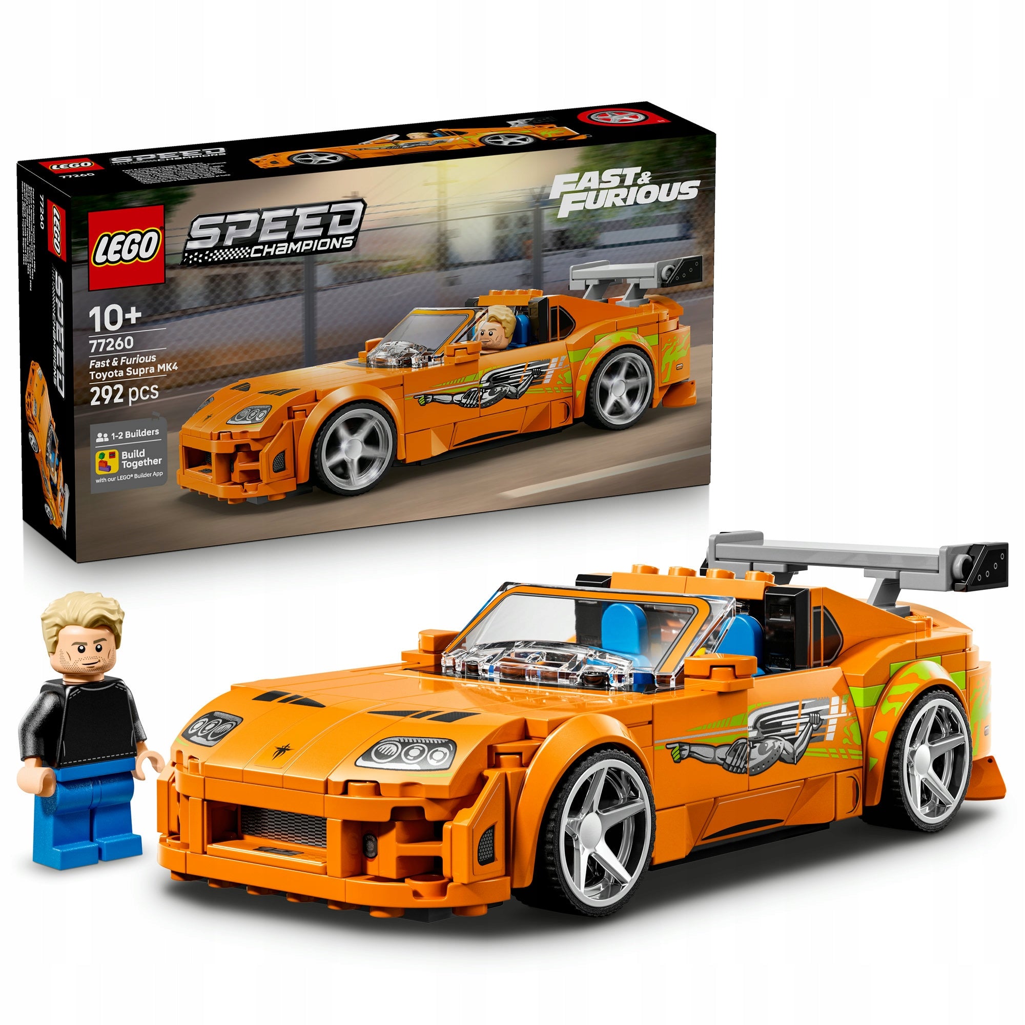 LEGO Speed Champions Fast and Furious Toyota Supra MK4 77260