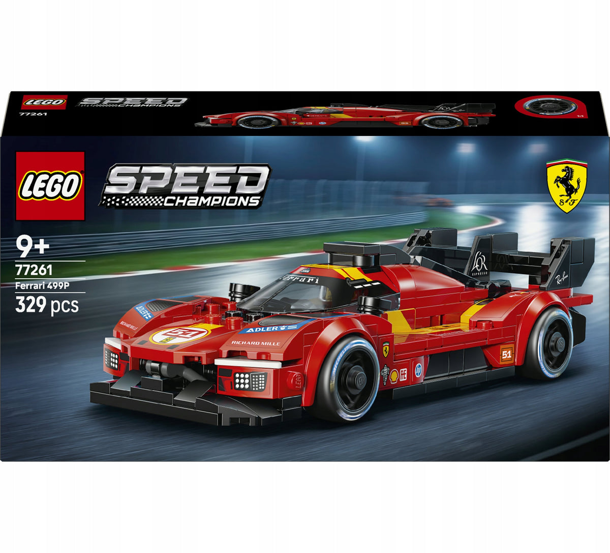 LEGO Speed Champions Ferrari 499P 77261 Packaging status original