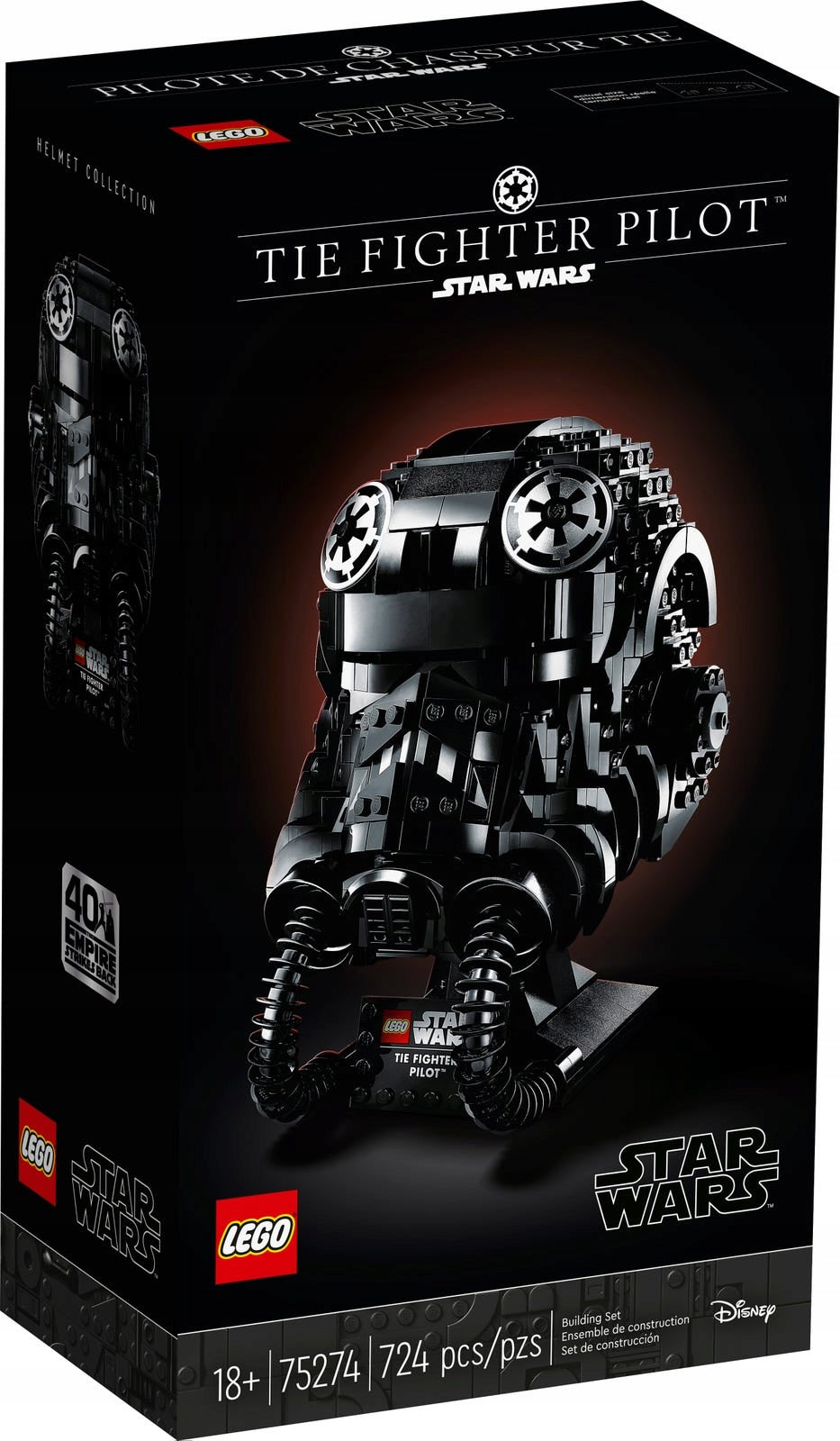 LEGO Star Wars - 75274 Helmet pilot fighter TIE - New