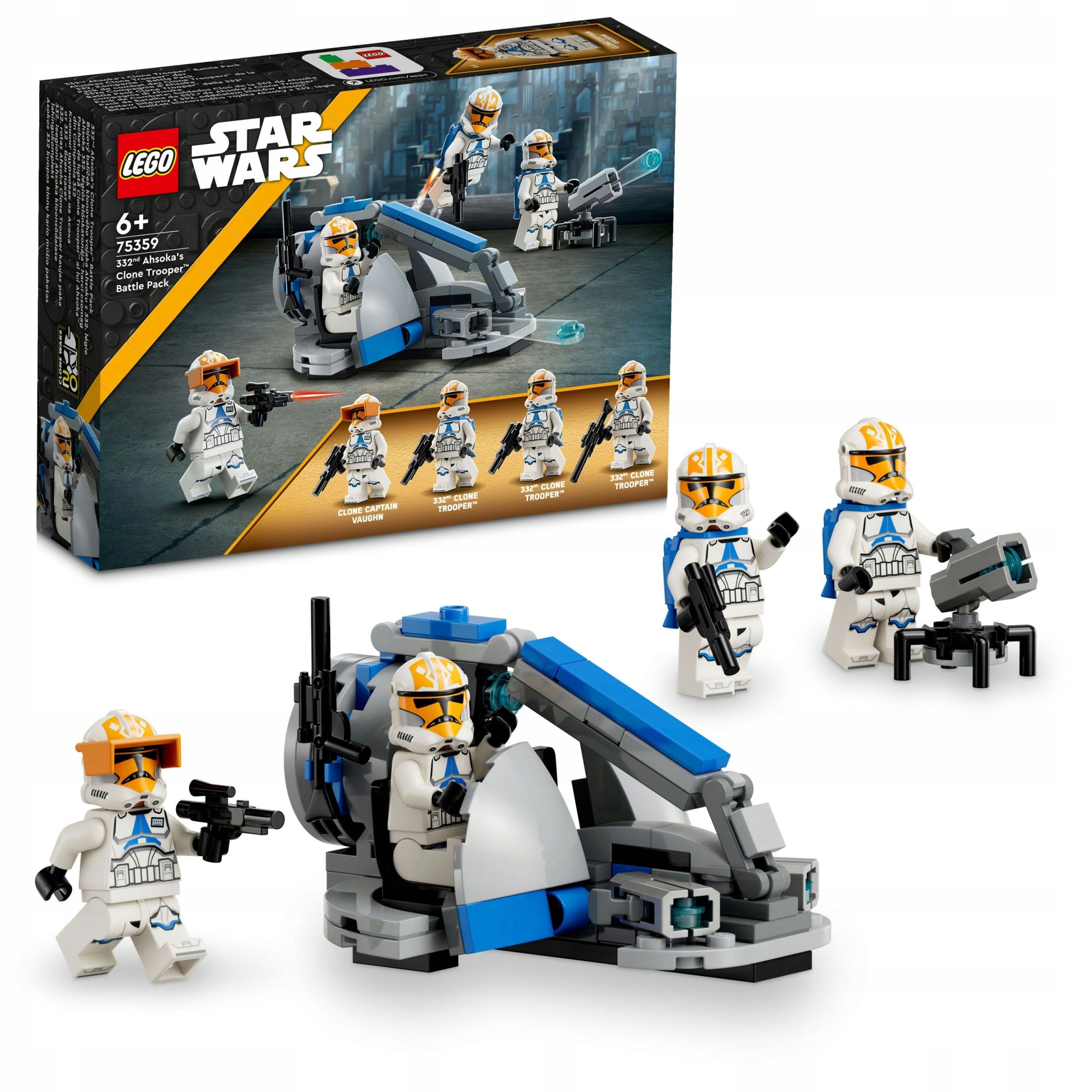 LEGO Star Wars Battle Set with 332th Ahsoka Clone Squad 75359