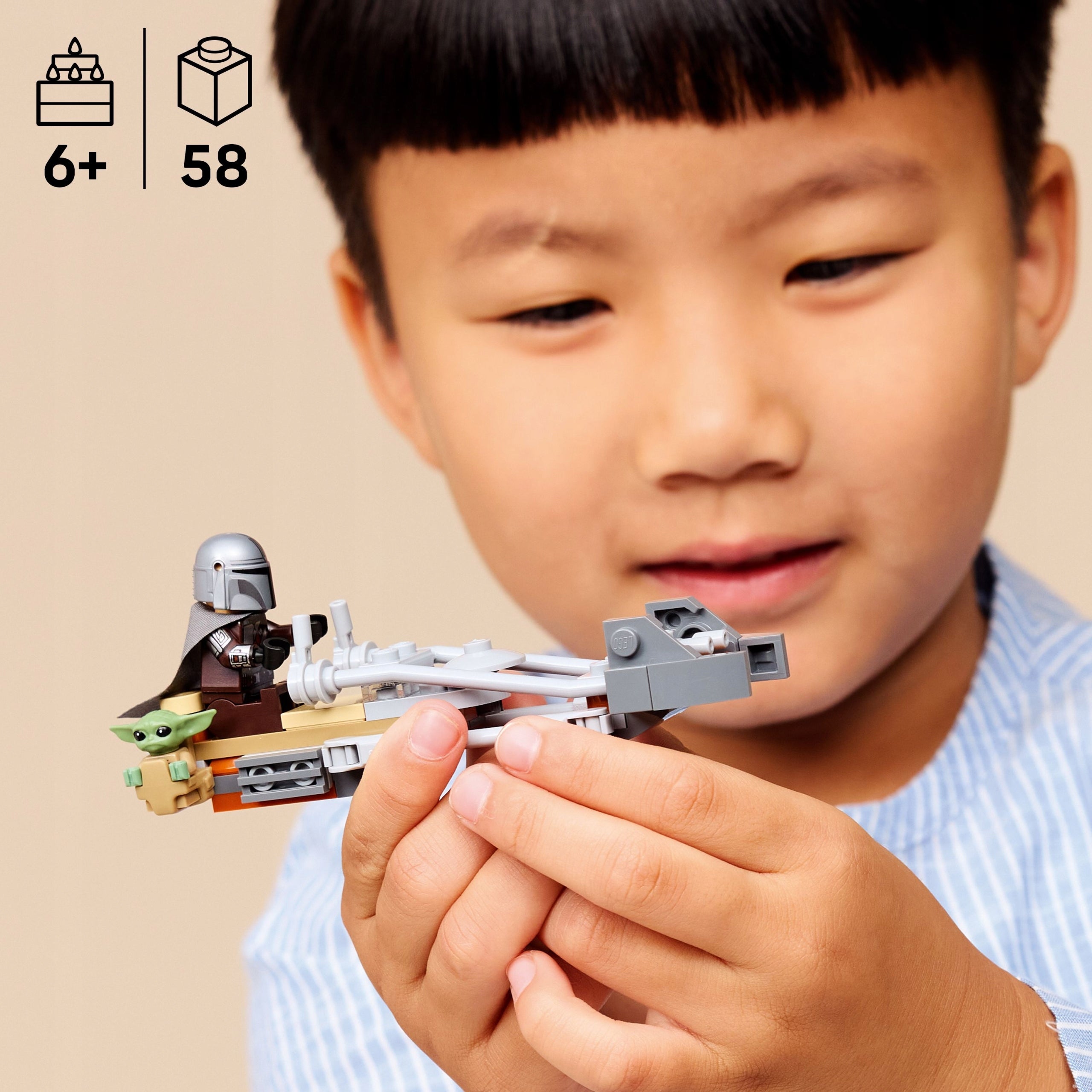 LEGO Star Wars Mandalorian and Grogu for children 75436 Brand LEGO