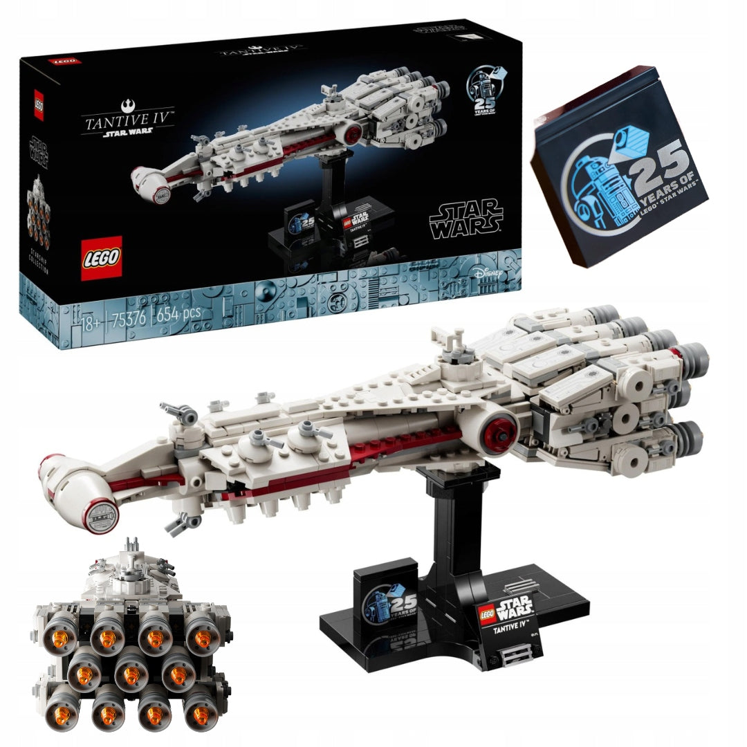 LEGO Star Wars Tantive IV 75376 Spaceship 654 el.