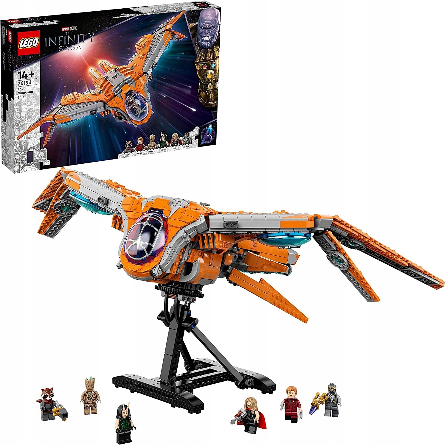 76193 LEGO® Super Heroes Marvel Avengers Guardians Raumschiff 