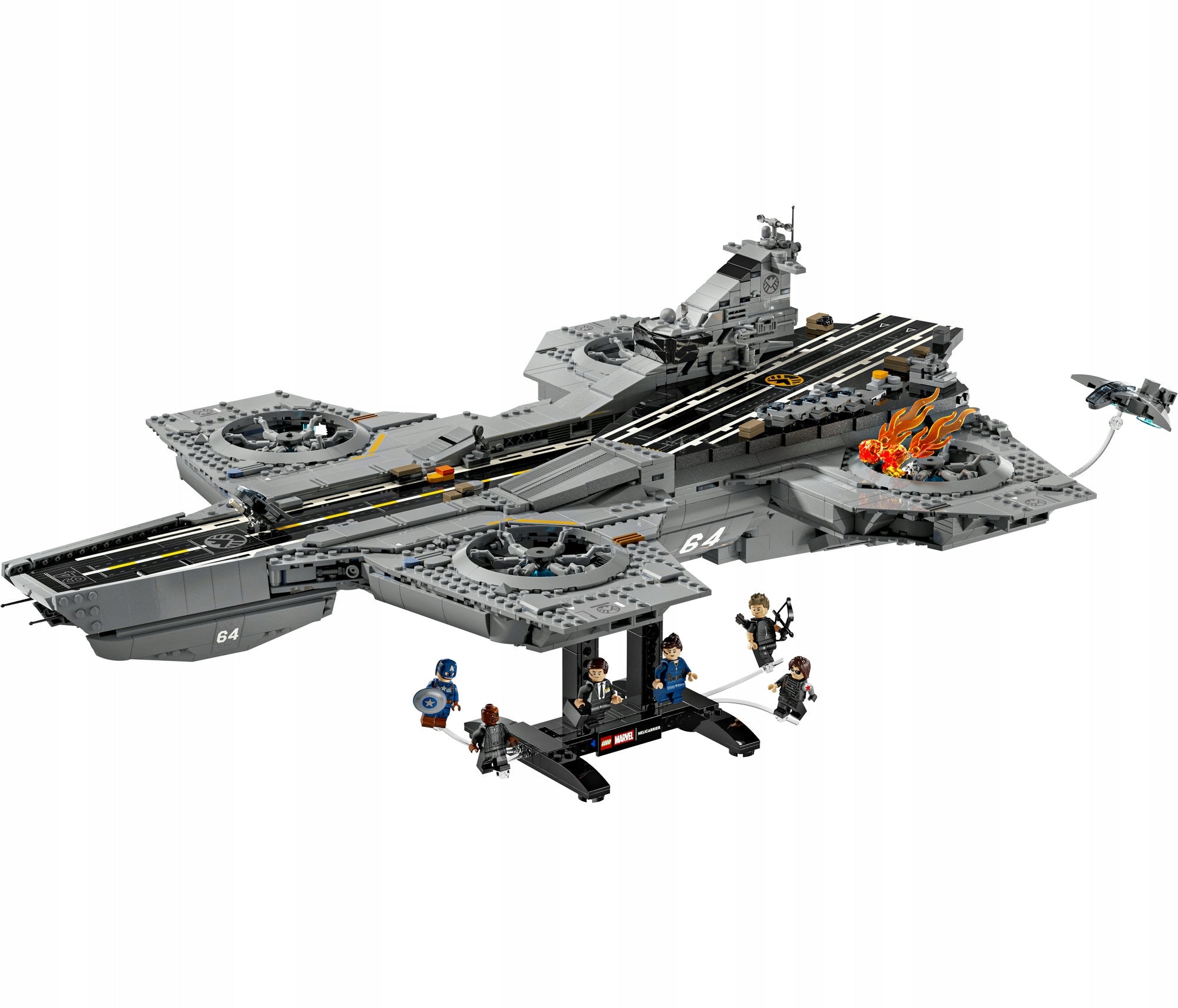 LEGO Super Heroes 76354 Aircraft Carrier S.A.R.C.Z.Y. Brand LEGO
