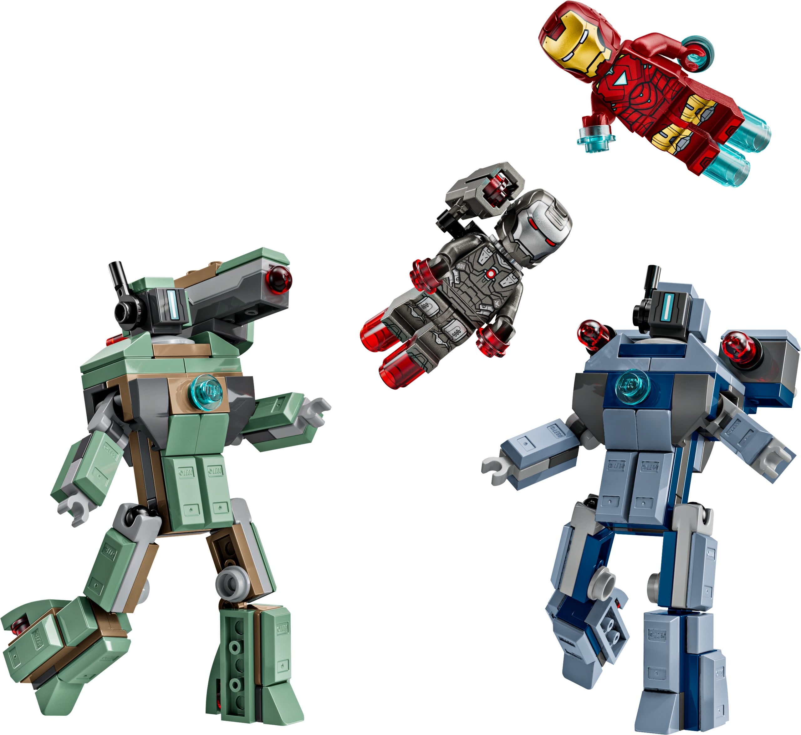 LEGO Super Heroes Marvel 76320 Iron Man and War Machine vs. Hammer Drones EAN (GTIN) 5702017817927