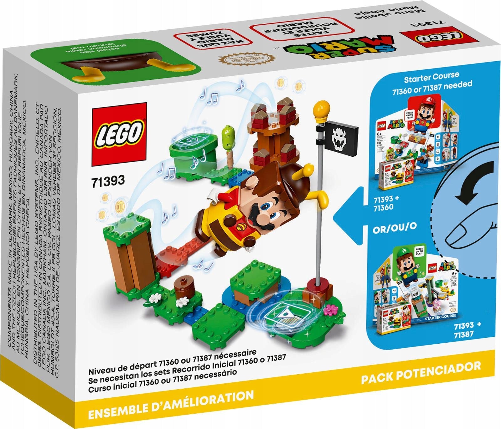 LEGO Super Mario 71393 - Mario bee - upgrade Brand LEGO