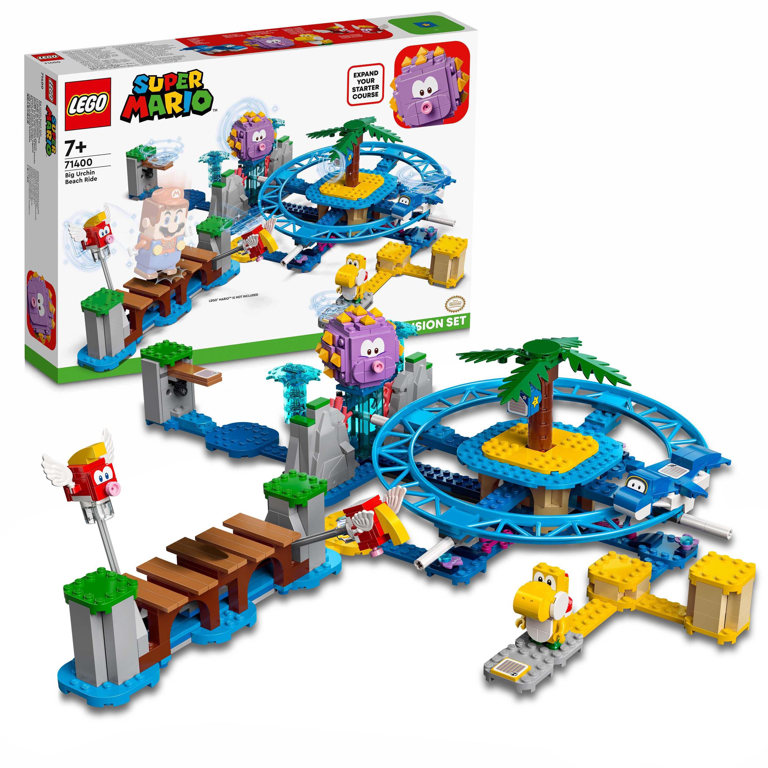 71400 LEGO® Super Mario Strandkarussell – Erweiterungsset „Großer Urchin“. 