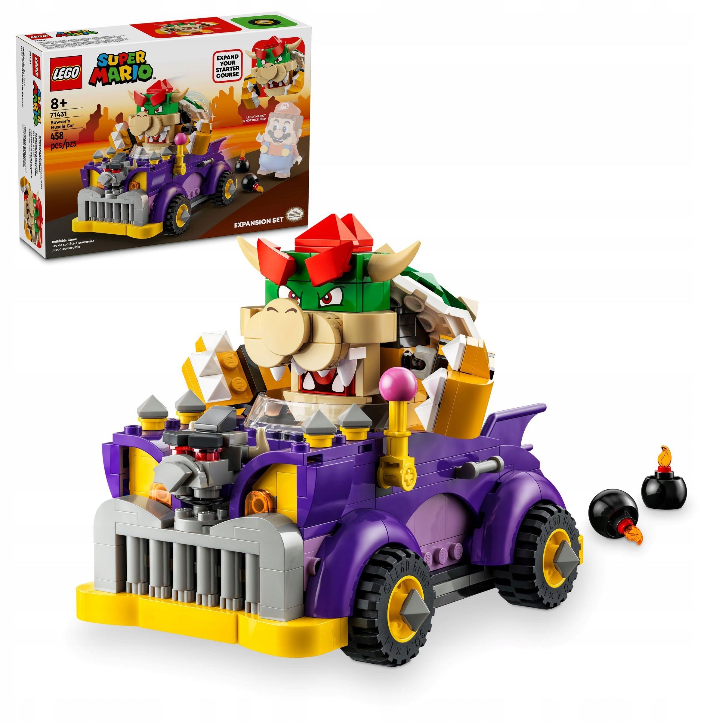 LEGO Super Mario 71431 Muscle car Bowser - expansion kit
