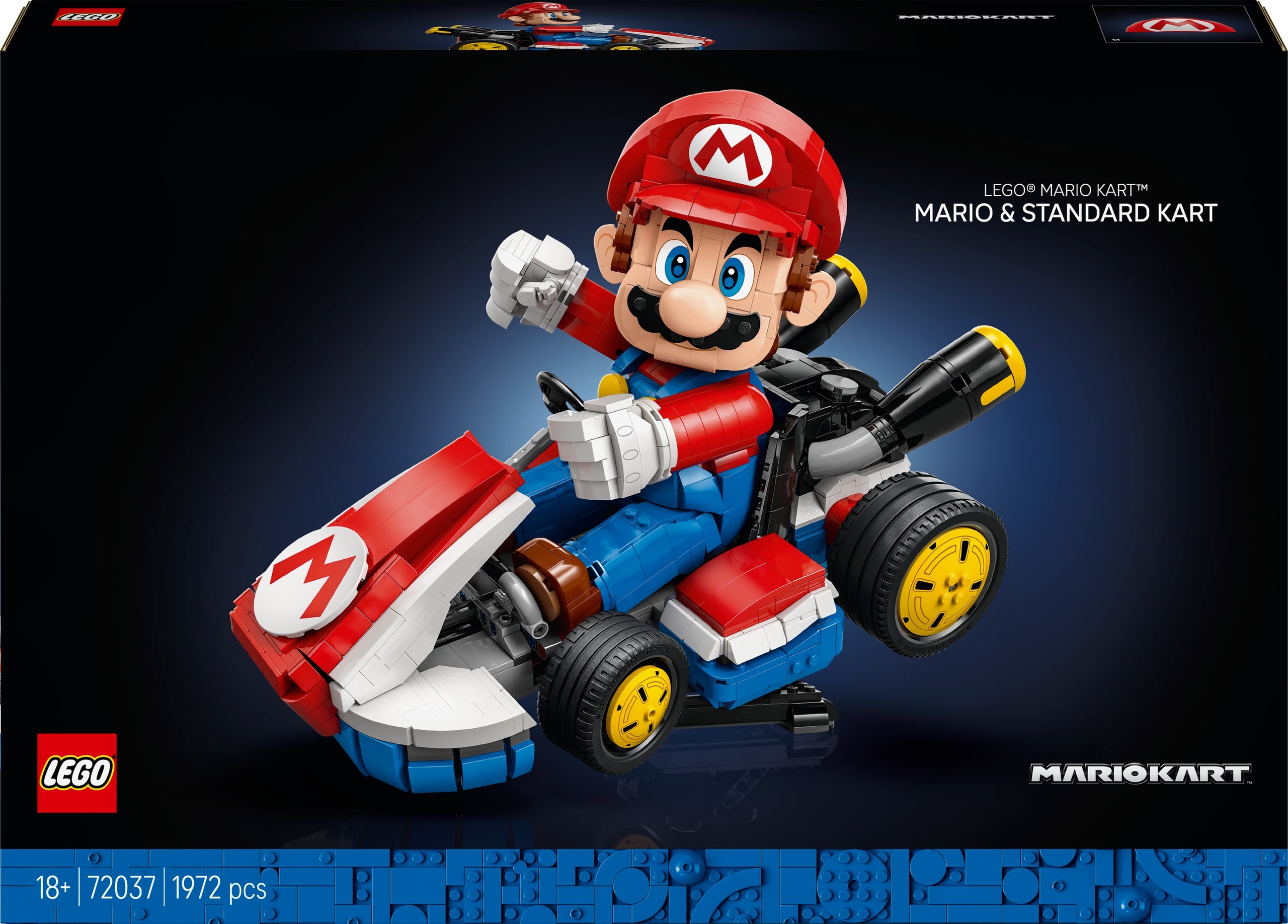 LEGO Super Mario 72037 Mario Kart: Mario and Standard Cards Product number 72037
