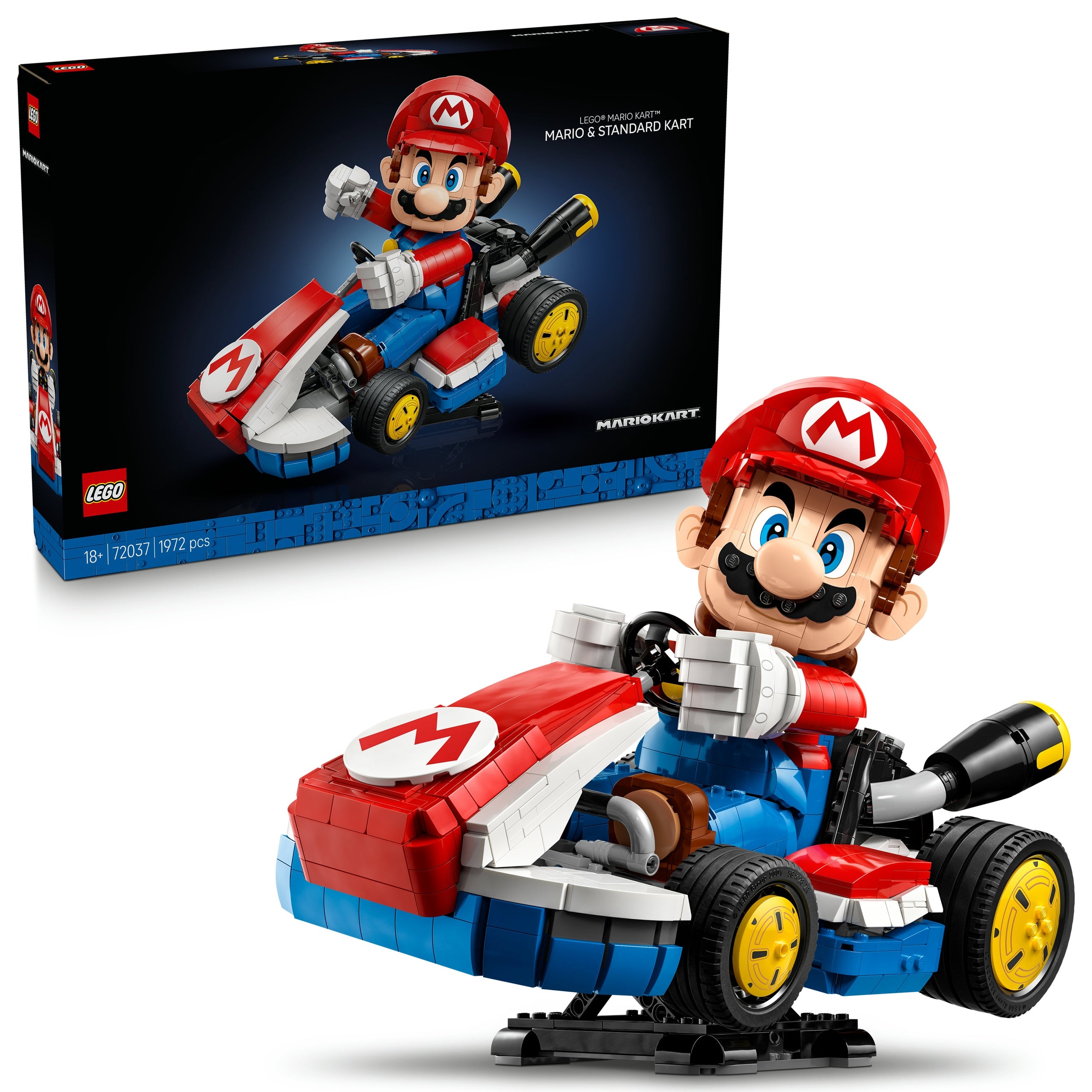 LEGO Super Mario 72037 Mario Kart: Mario and Standard Cards