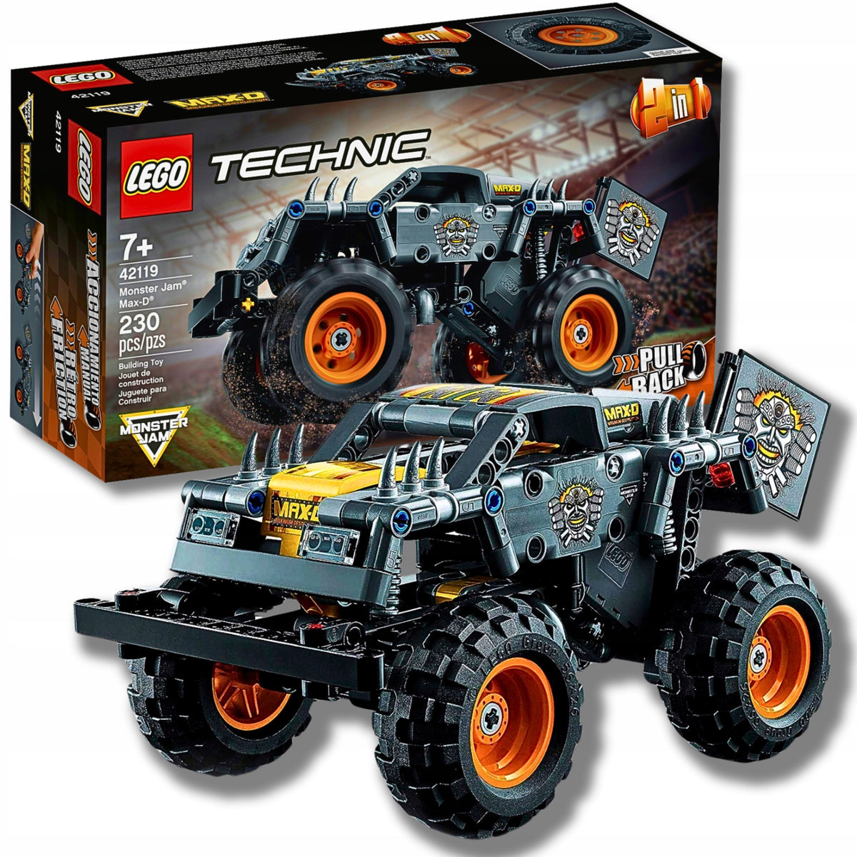 LEGO TECHNIC 42119 MONSTER JAM MAX-D