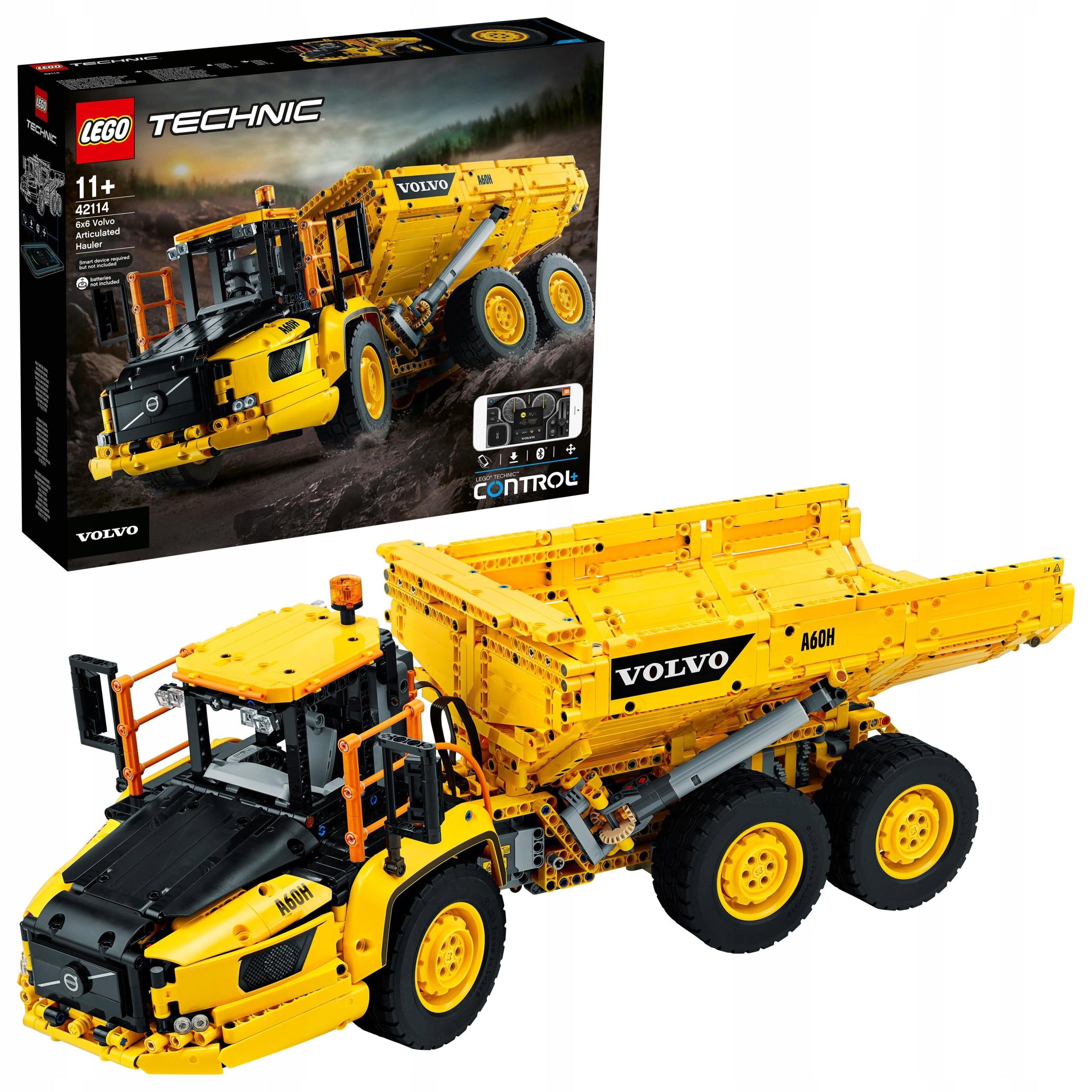 42114 LEGO® Technic 6x6 Volvo savivartis su lankstu
