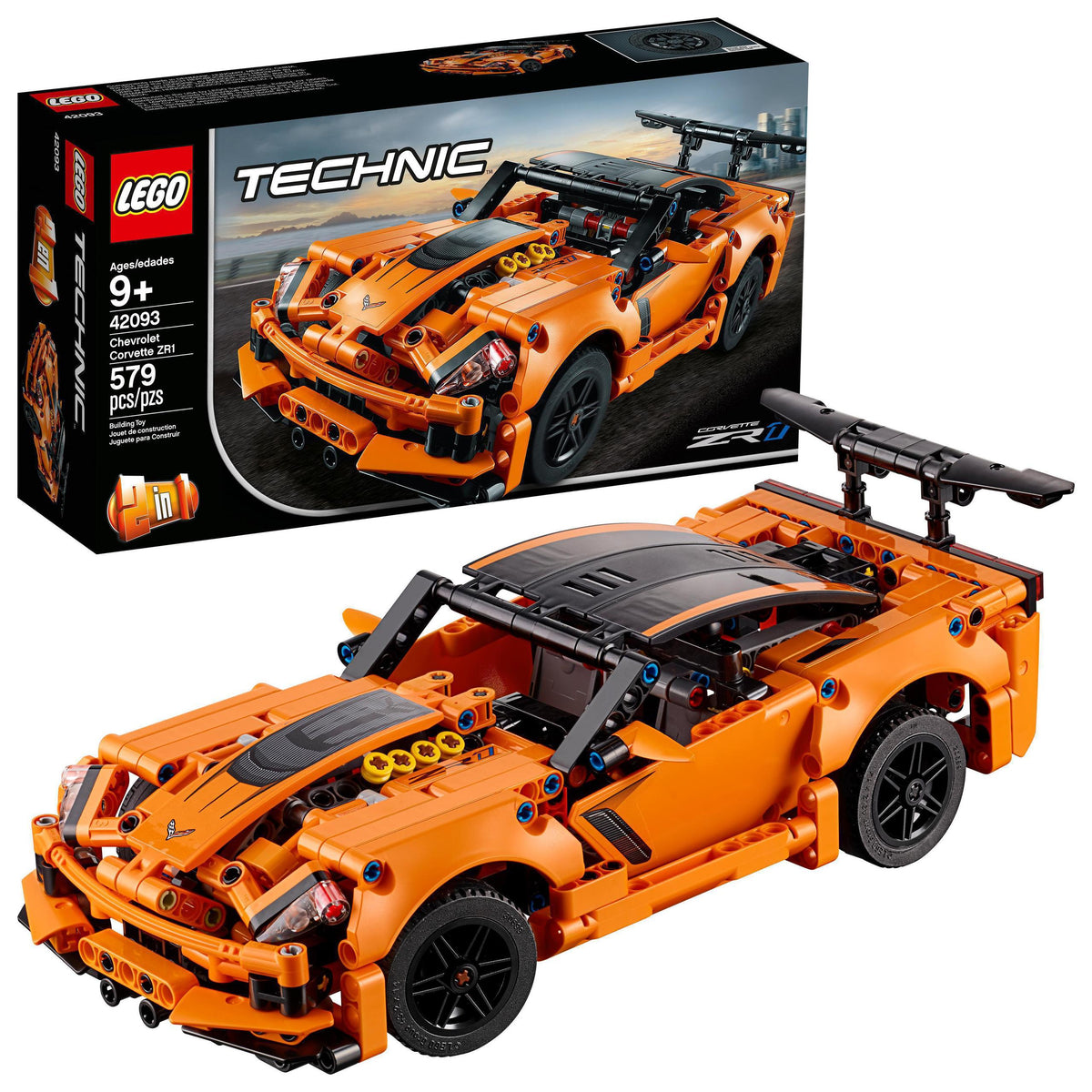 LEGO Technic 42093 Chevrolet Corvette ZR1 2 v 1 Packaging status original