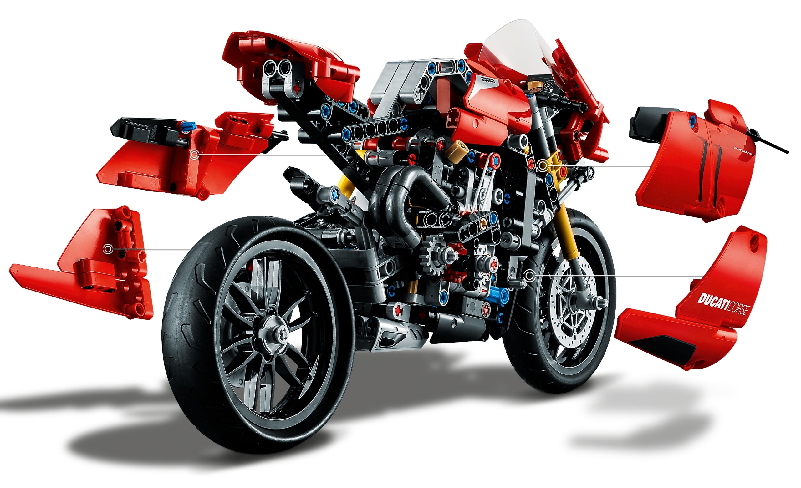 LEGO Technic 42107 Ducati Panigale V4 R Product number 42107
