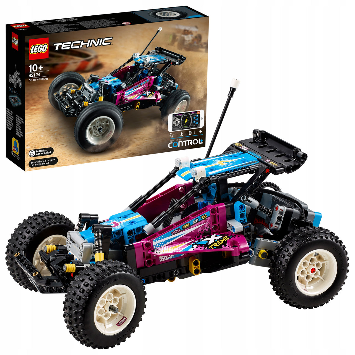 LEGO Technic 42124 Buggy Off-road Remote Controlled RC Off-Road Racing