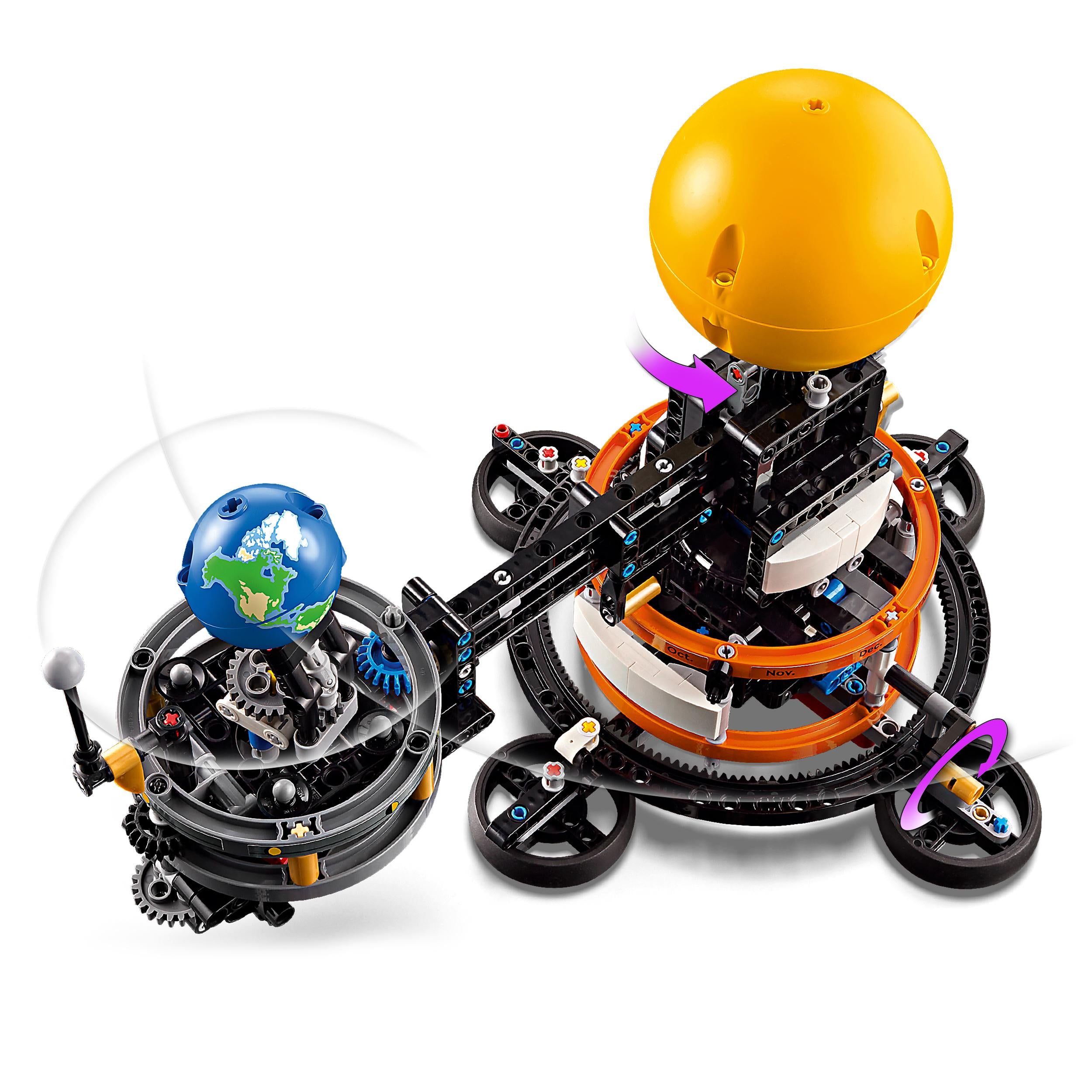 LEGO Technic 42179 Planet Earth and Moon in orbit Brand LEGO