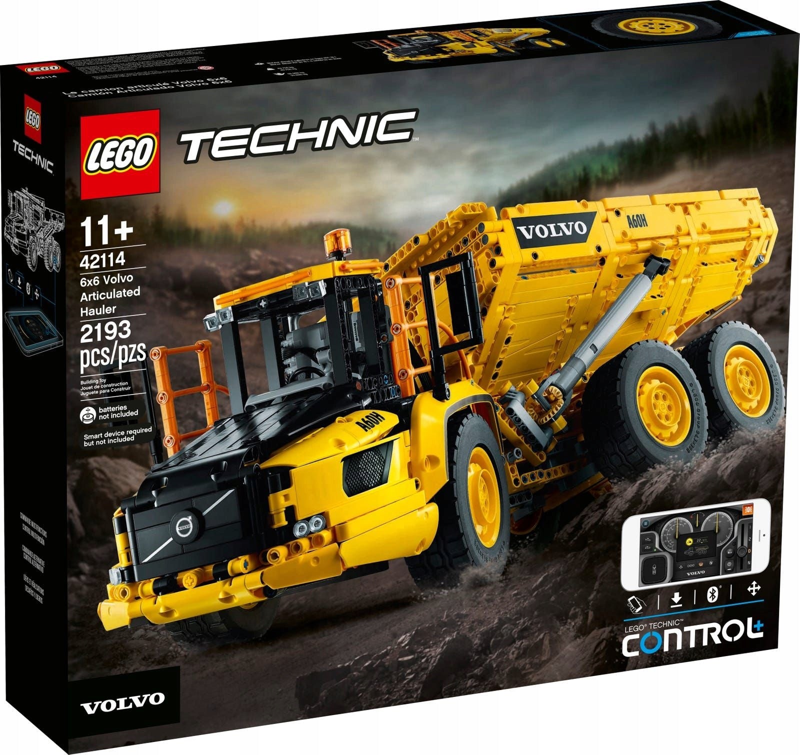 LEGO Technic Kloubový vůz Volvo 6x6 42114 Brand LEGO