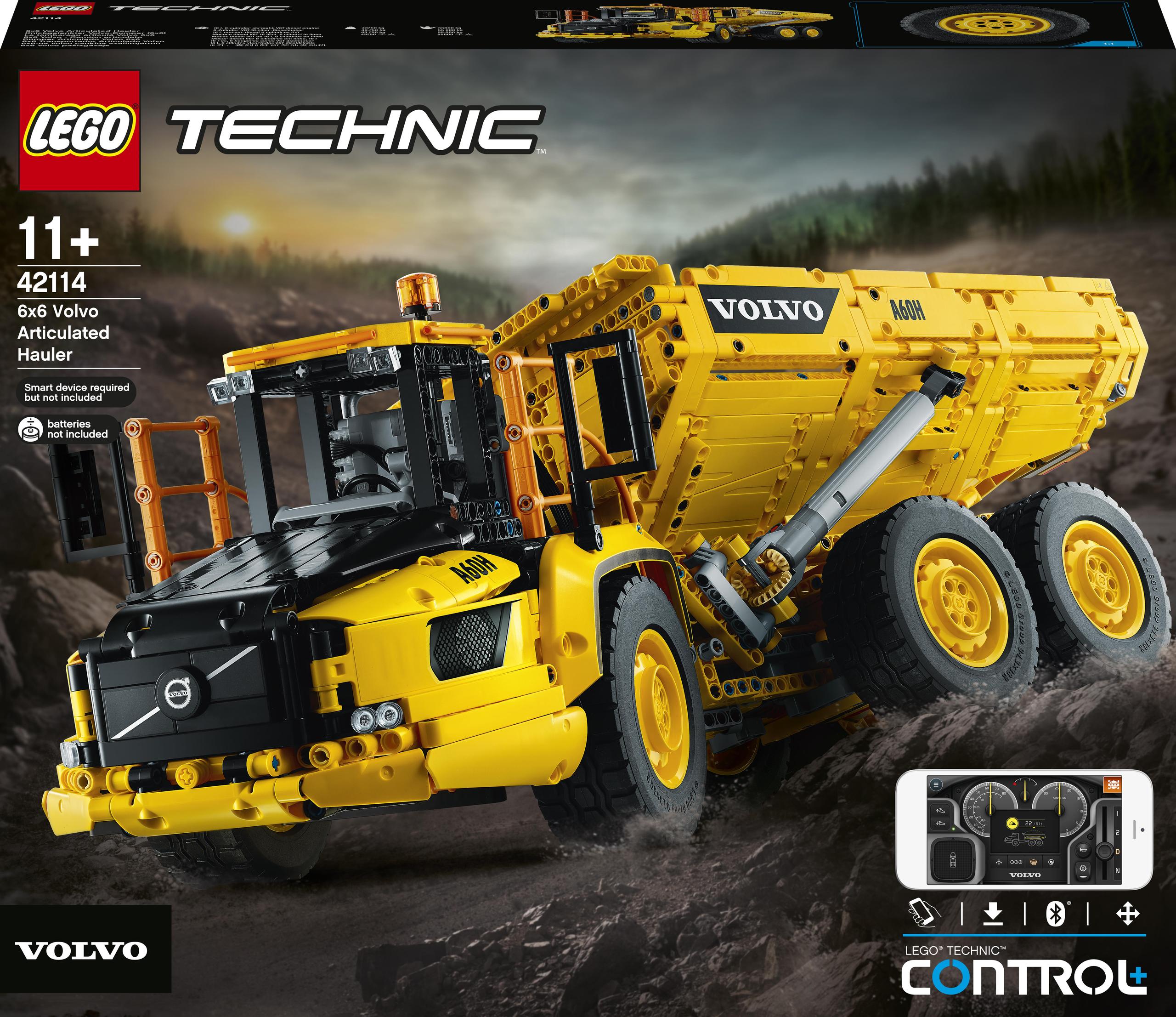 LEGO Technic Kloubový vůz Volvo 6x6 42114