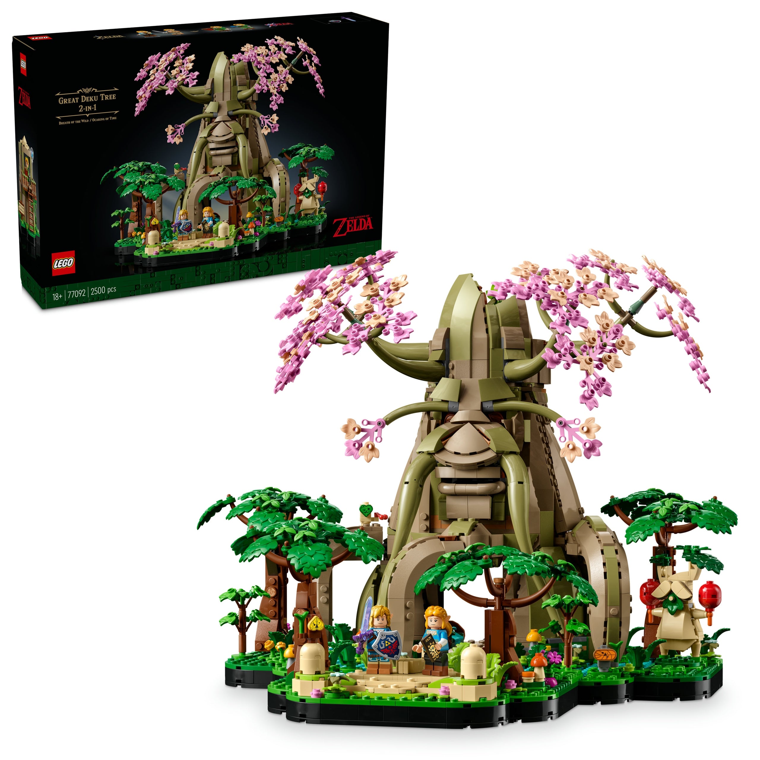 LEGO The Legend of Zelda 77092 The Great Tree of Deku 2 in 1
