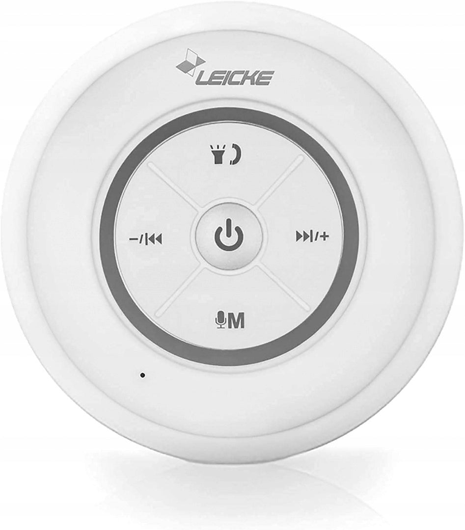 LEICKE BLUETOOTH 10W BT Waterproof Bathroom Shower Speaker Packaging status original