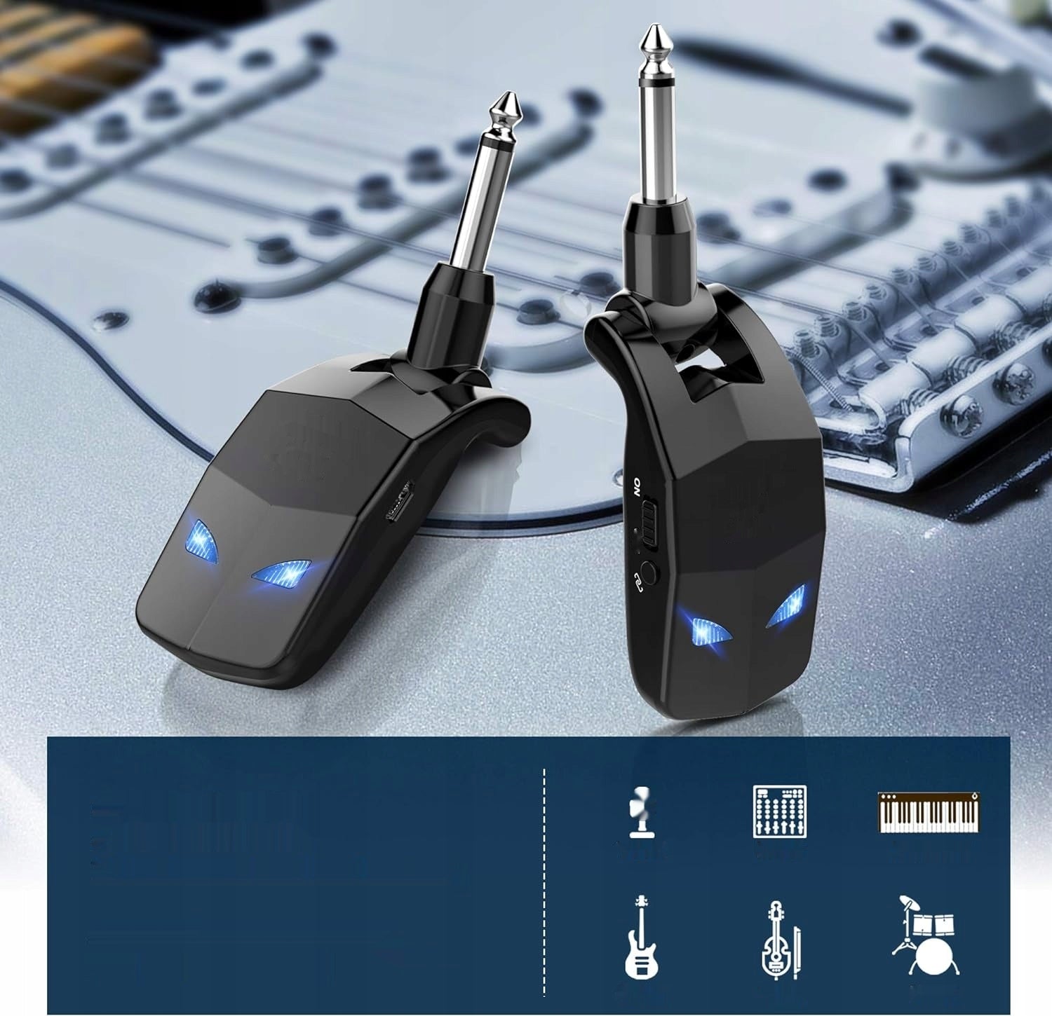 Kabelloses Gitarrensystem Lekato 