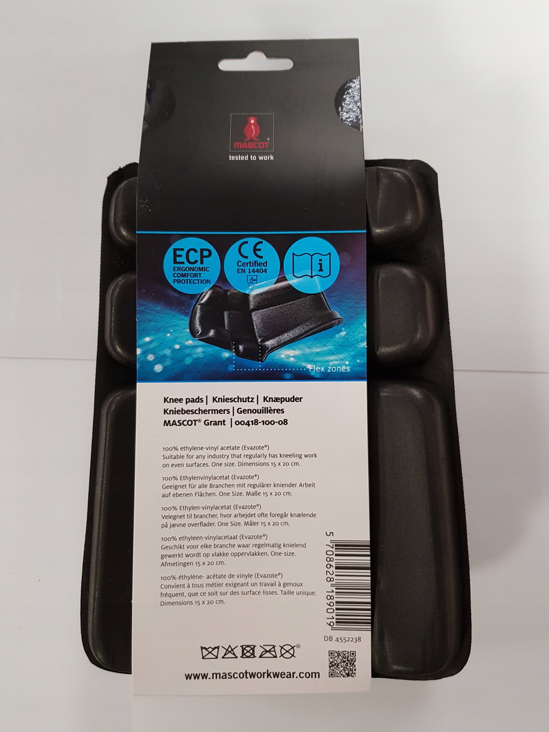 Maskottchen-Pads blau Grant 
